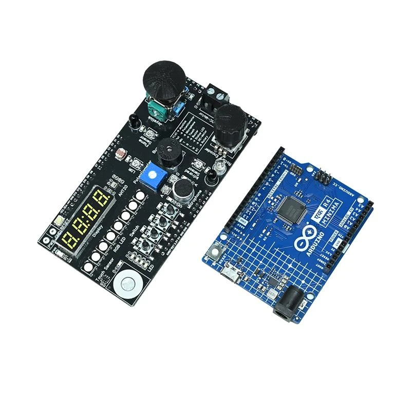 Official Arduino UNO EK (एक) R4 Minima With SmartElex Bharat Explorer Shield Includes a Activity Guide (PDF)-picture-34