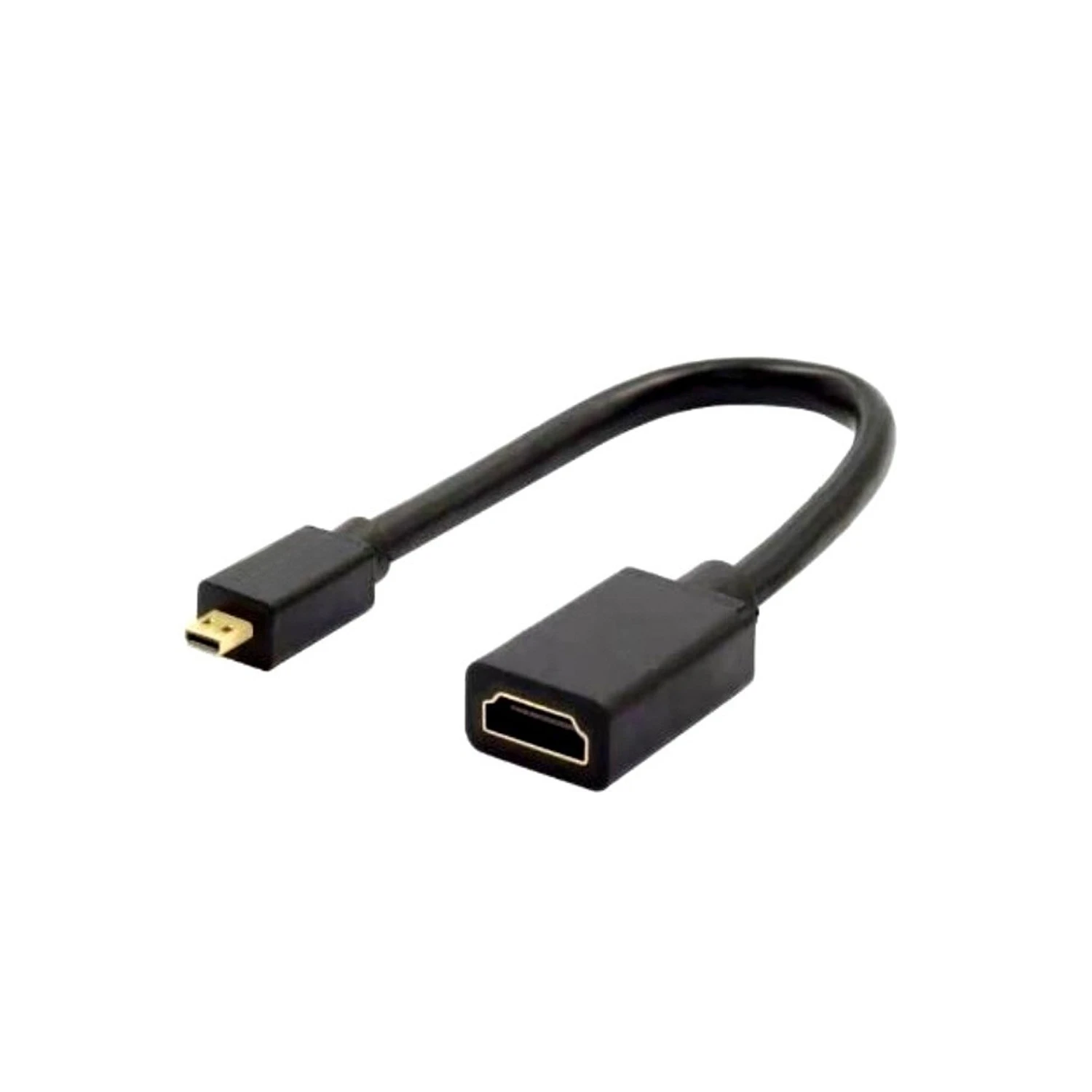 Black 10CM Micro HDMI to HDMI Copper-Clad Steel Cable for Raspberry Pi 4B/Pi 5-picture-32