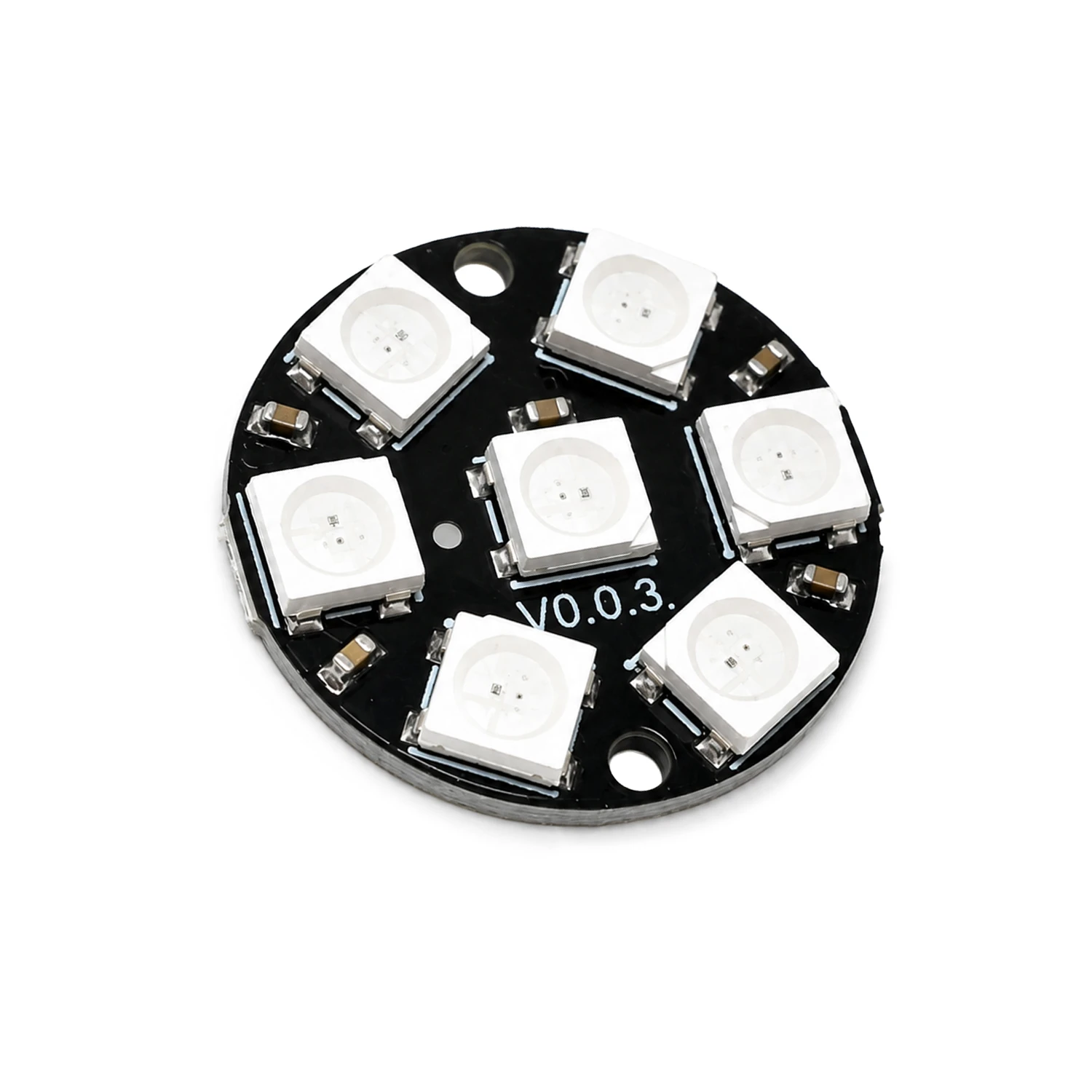 HW-159 7 Bit WS2812 5050 RGB LED Built-in Full-Color Driving Lights OD:23mm-picture-33