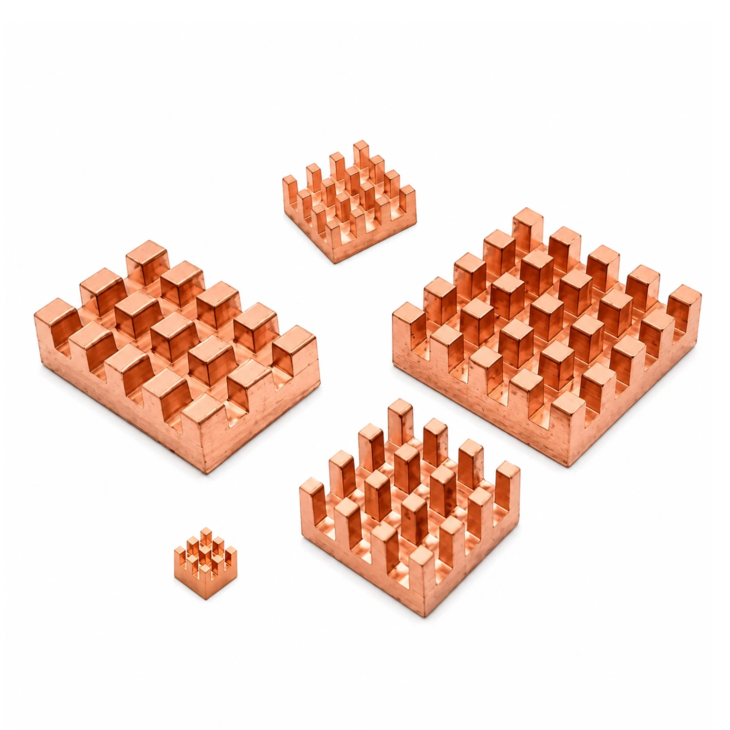 Copper Aluminum Heat Sink Set for Raspberry Pi 5-image-10