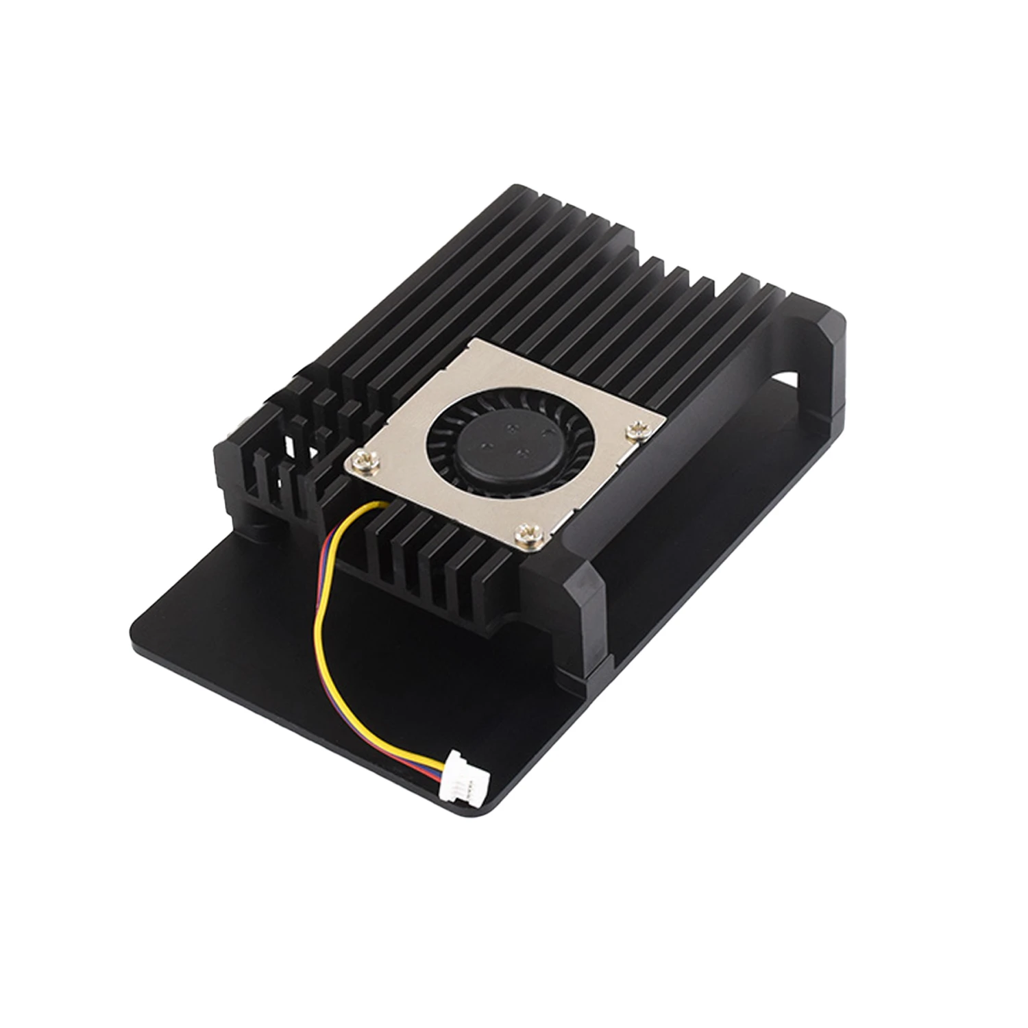 Metal Aluminum Case with Four-line Blast Fan for Raspberry Pi 5-image-32
