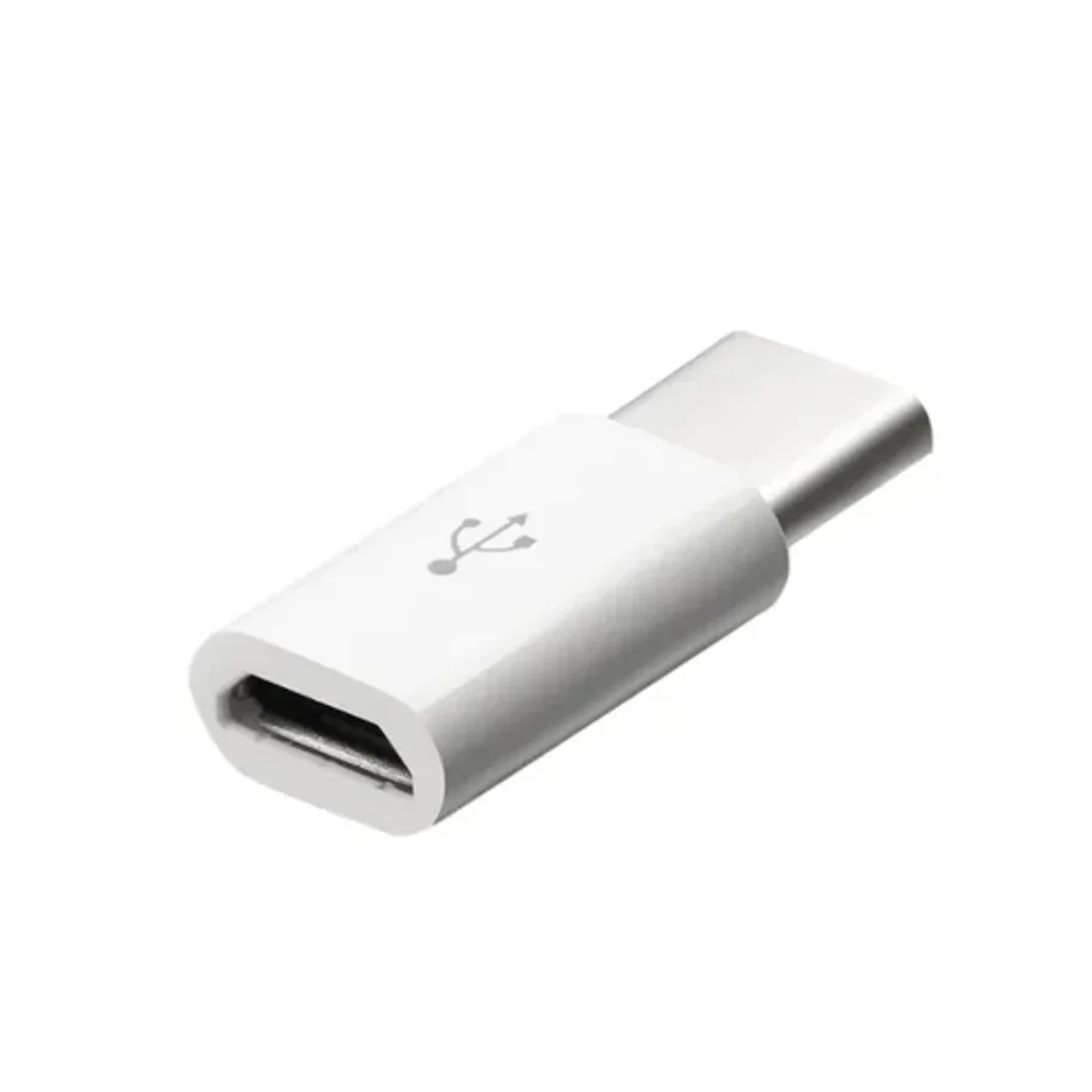 White Micro to Type C Charger Connectors Type-c Adapter-image-6
