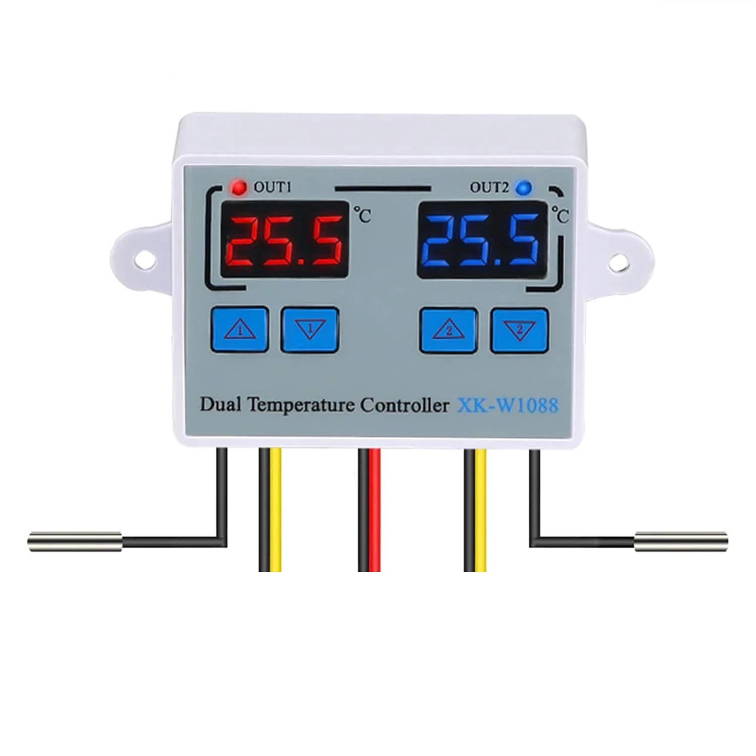 XK-W1088 AC110-220V 1500W Dual Digital Temperature Controller-picture-24