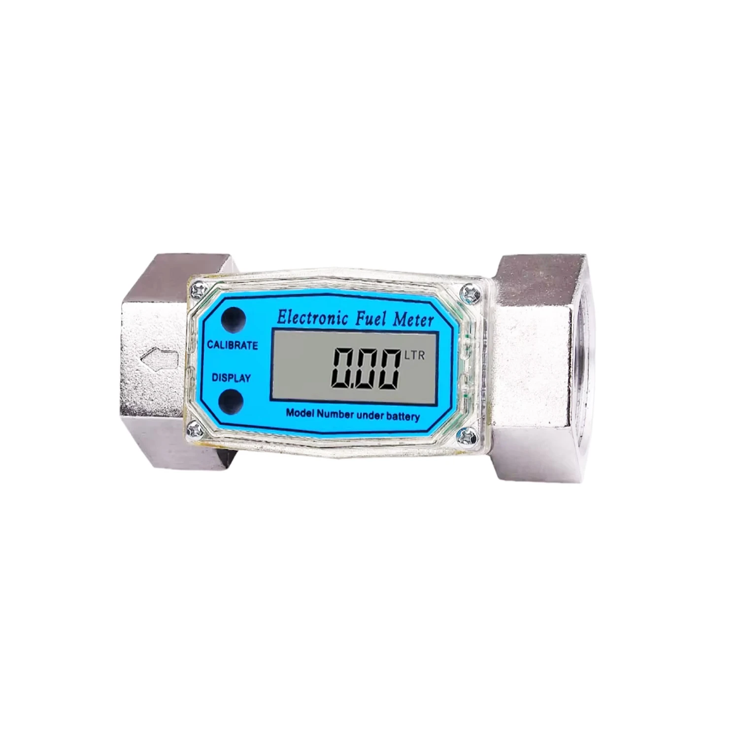 1.5inch Electronic Turbine Flow Meter High Precision Portable Industrial Flow Sensor Aluminum-picture-41