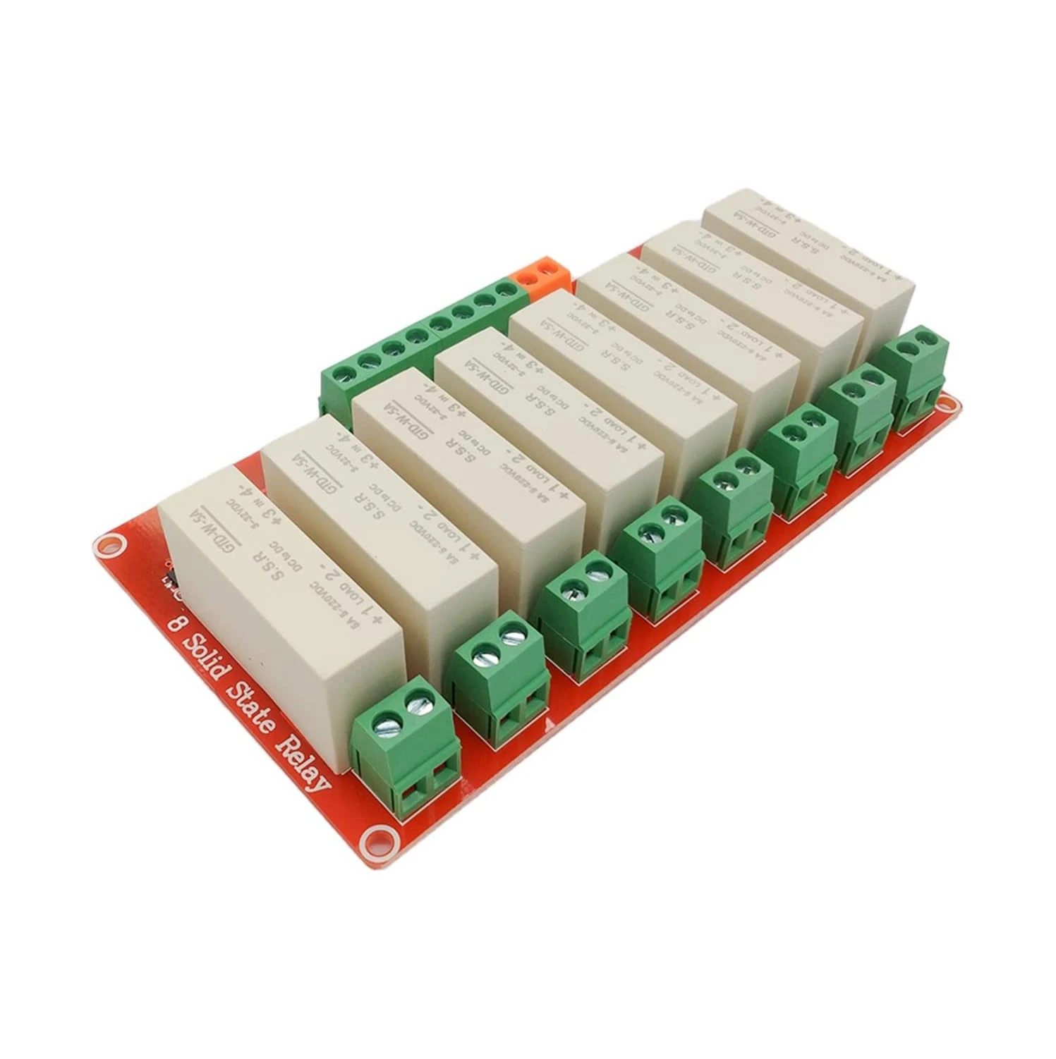 8 Channel 5A High Level Trigger DC Control DC Solid-State Relay Module-image-6