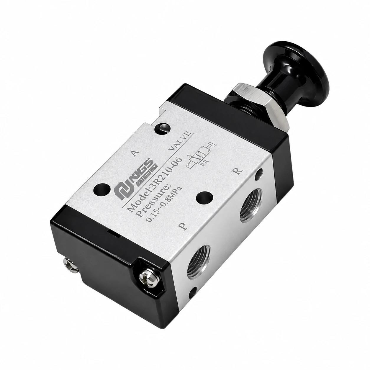 Pneumatic Solenoid Air Valve Push-Pull Valve Hand Valve 3R210-06-picture-13