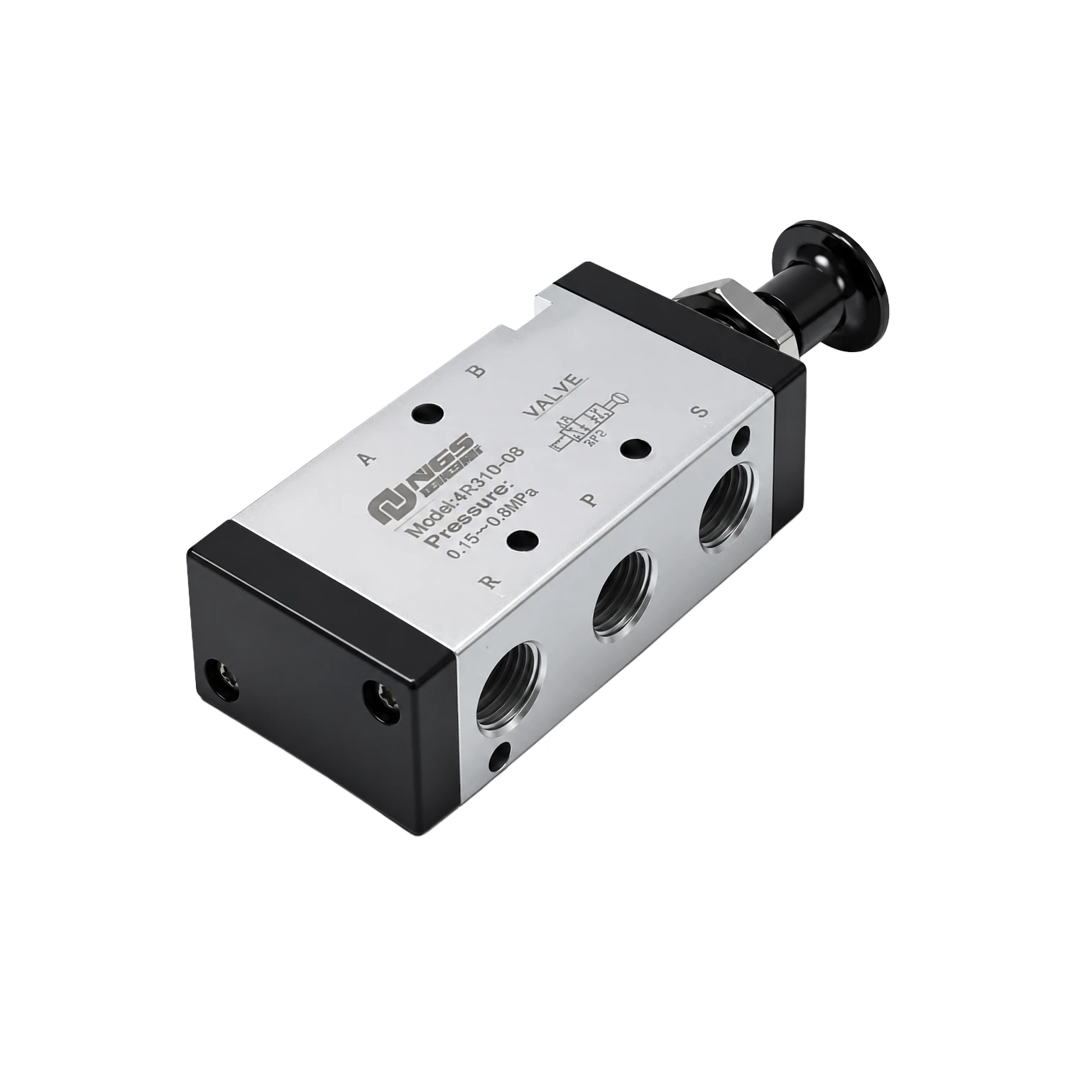 Pneumatic Solenoid Air Valve Push-Pull Valve Hand Valve 4R310-08-picture-28