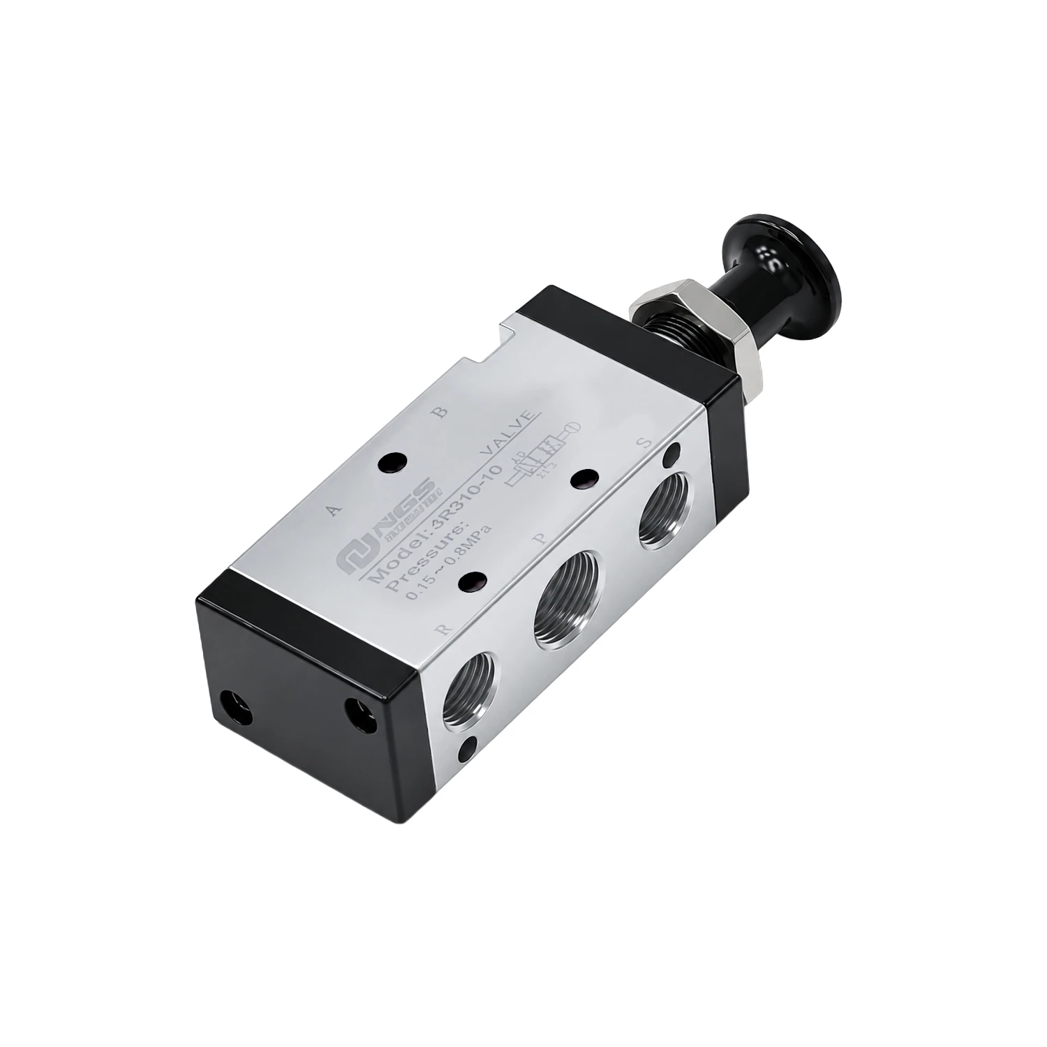 Pneumatic Solenoid Air Valve Push-Pull Valve Hand Valve 4R310-10-picture-12