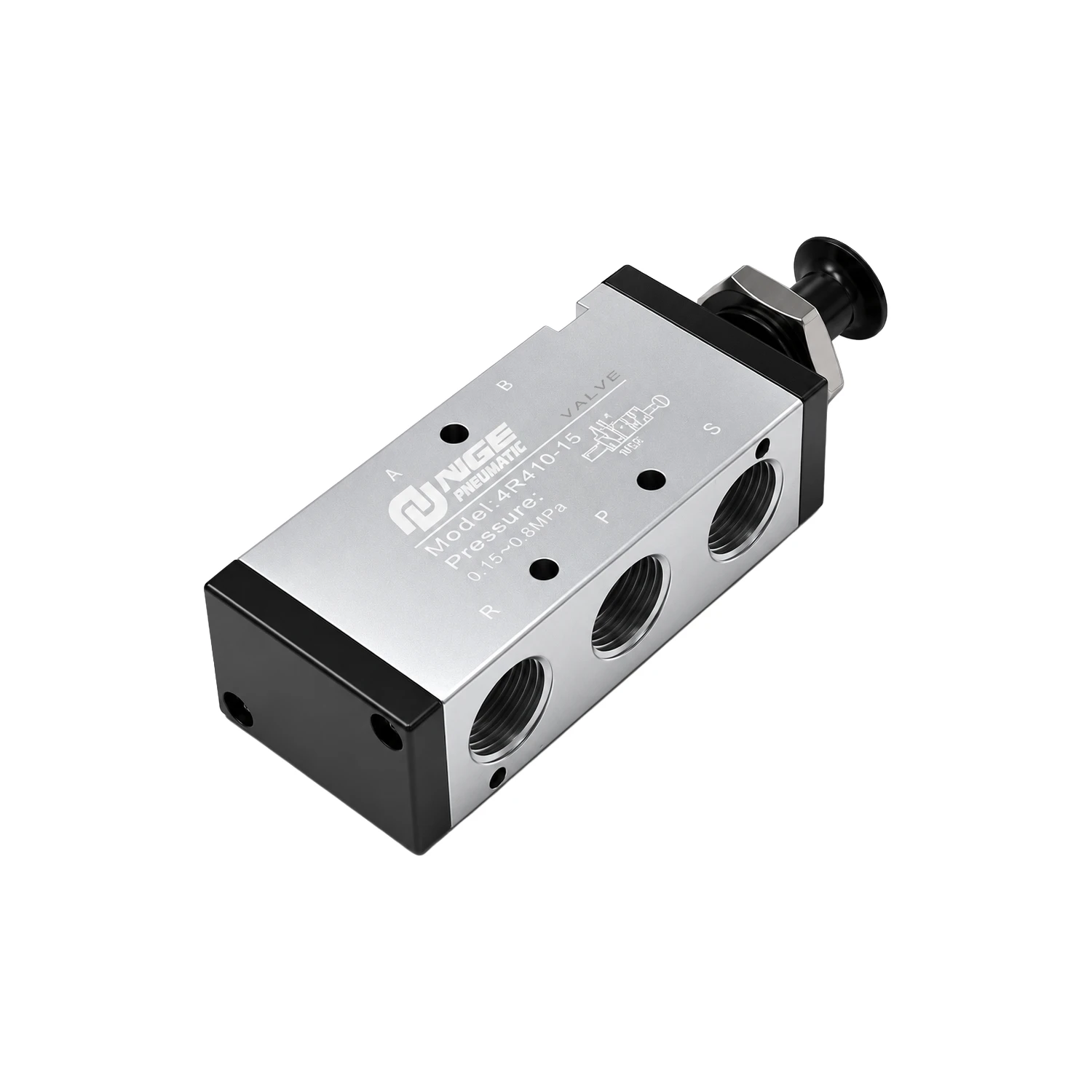 Pneumatic Solenoid Air Valve Push-Pull Valve Hand Valve 4R410-15-image-47