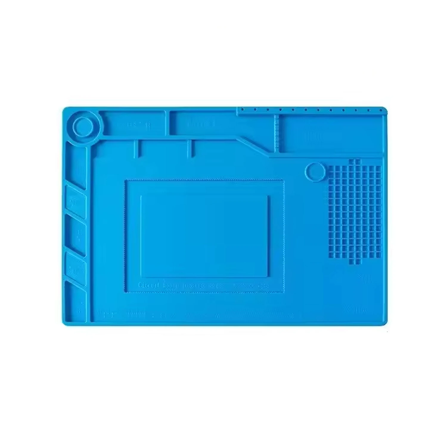 S-150 Mobile Phone Electronics Repair Workbench High Temperature Resistant Silicone Heat Insulation Pad with Magnetic 39*27CM-picture-36
