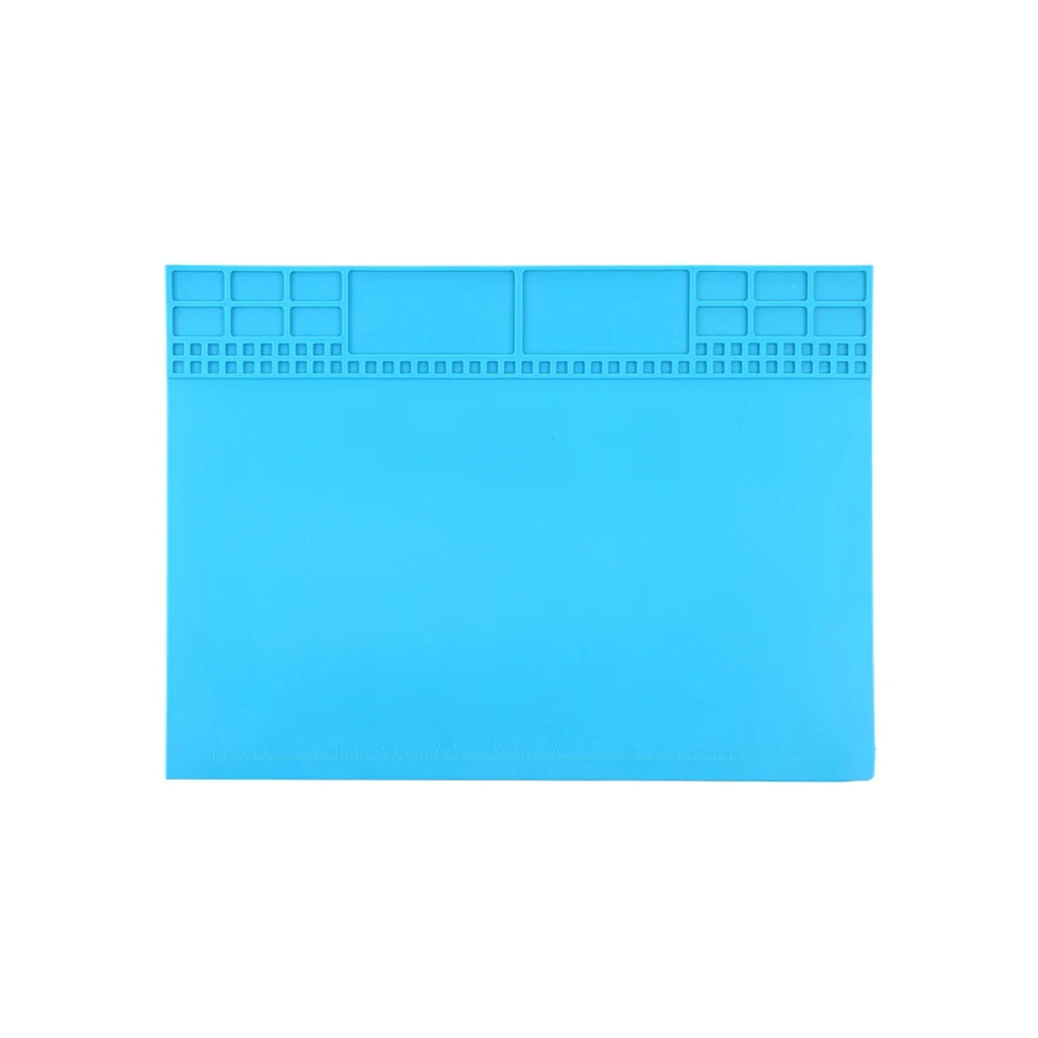 TE-504 Mobile Phone Electronics Repair Workbench High Temperature Resistant Silicone Heat Insulation Pad with Magnetic 35*25CM-image-7