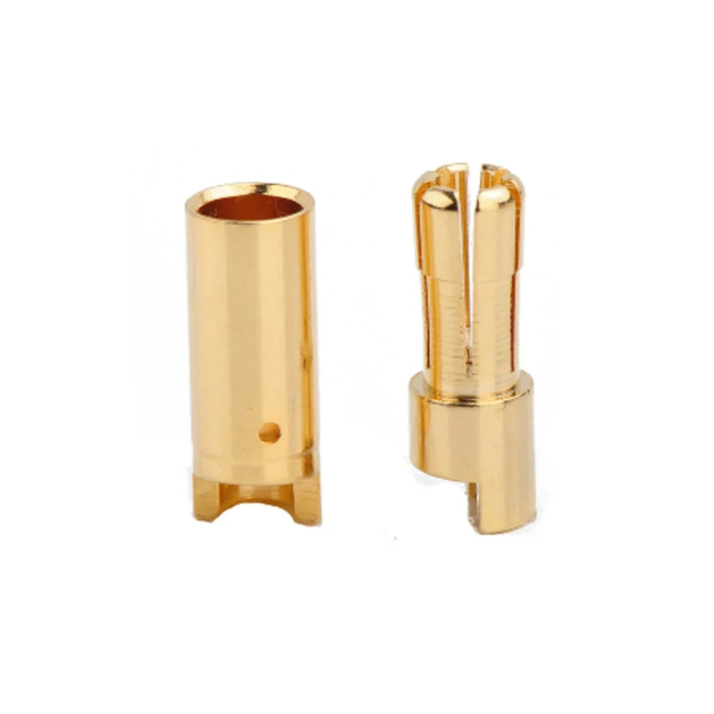 Amass Polymax 5.5mm Gold Plated Bullet Battery Connector Pair - GC5510-F & GC5510-M-picture-10