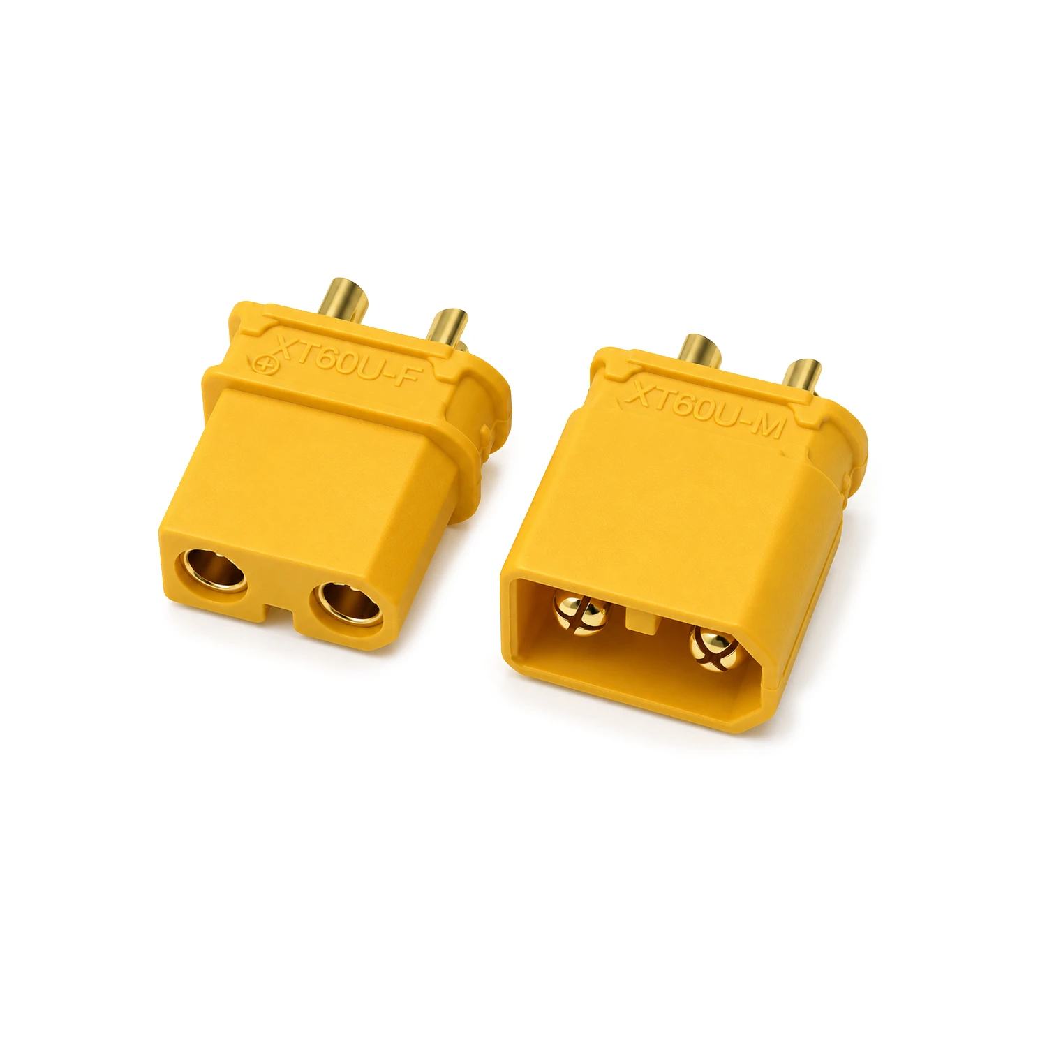 Amass XT30UD Gold Plated Bullet Battery Connector Pair - XT30UD-F.G.Y & XT30UD-M.G.Y-image-42