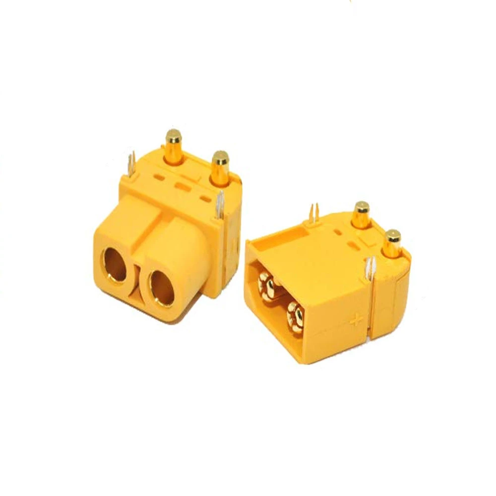 Amass XT60PW30 Gold Plated Bullet Battery Connector Pair - XT60PW30-F.G.Y & XT60PW30-M.G.Y-image-39