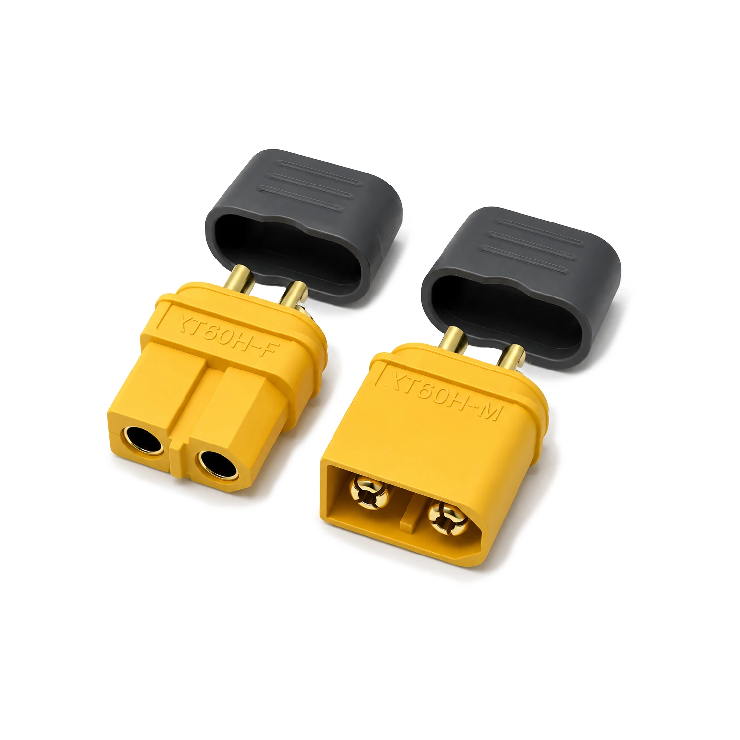 Amass XT60H Gold Plated Battery Connector Pair with Housing Cap - XT60H-F.G.Y & XT60H-M.G.Y-picture-31