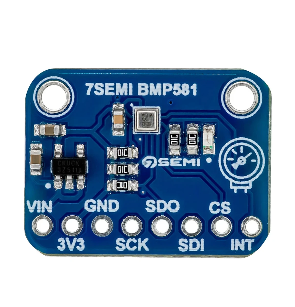 7Semi BMP581 Barometric Pressure & Altitude Sensor Breakout, 622Hz , Range: 30 to 125kPa-picture-10