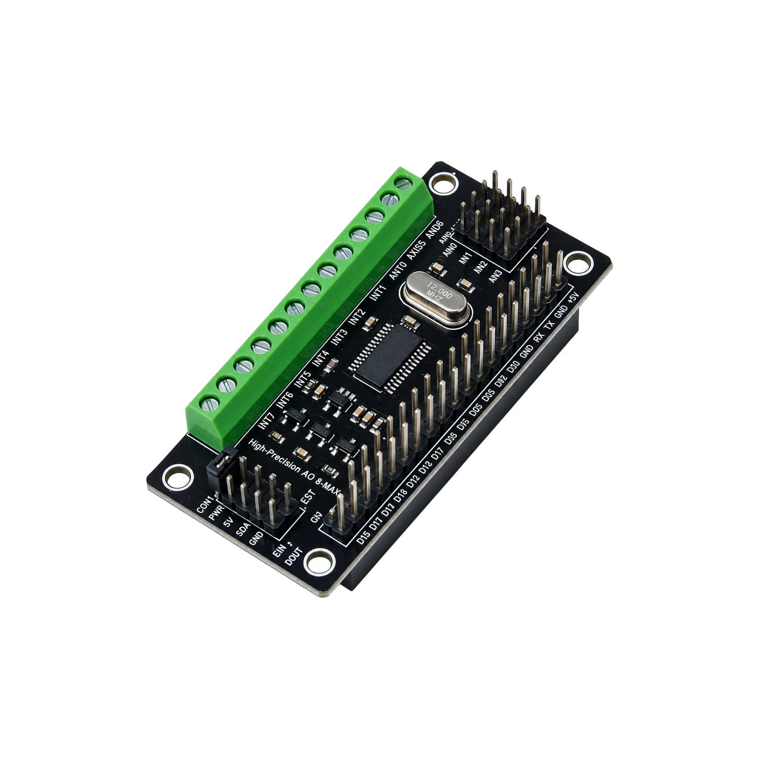 SmartElex High-Precision AD HAT For Raspberry Pi ADS1263 10-Ch 32-Bit ADC-picture-28