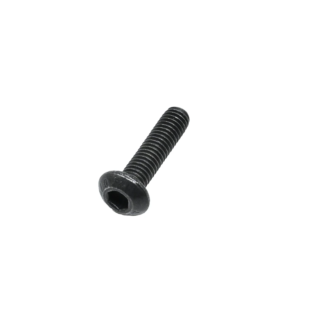 M3 X 12mm Socket Button Head Cap Allen SS 304 Screw (Dia. 3mm, Length 12mm) Black -10 Pcs-image-42