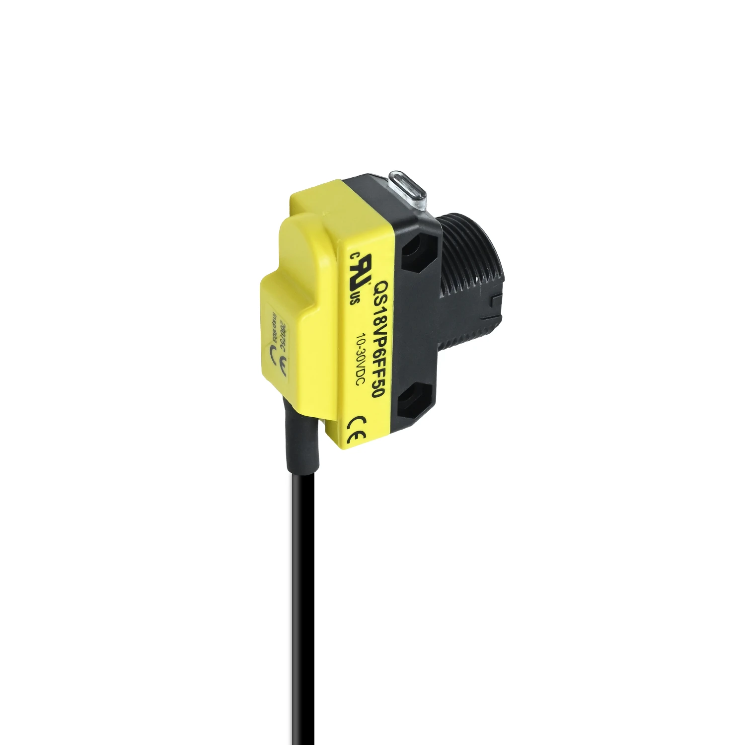 Banner Engineering QS18VP6FF50 WORLD-BEAM Fixed-Field Sensor, 50mm Range, 10~30V DC, PNP Output, 2m Cable-image-26