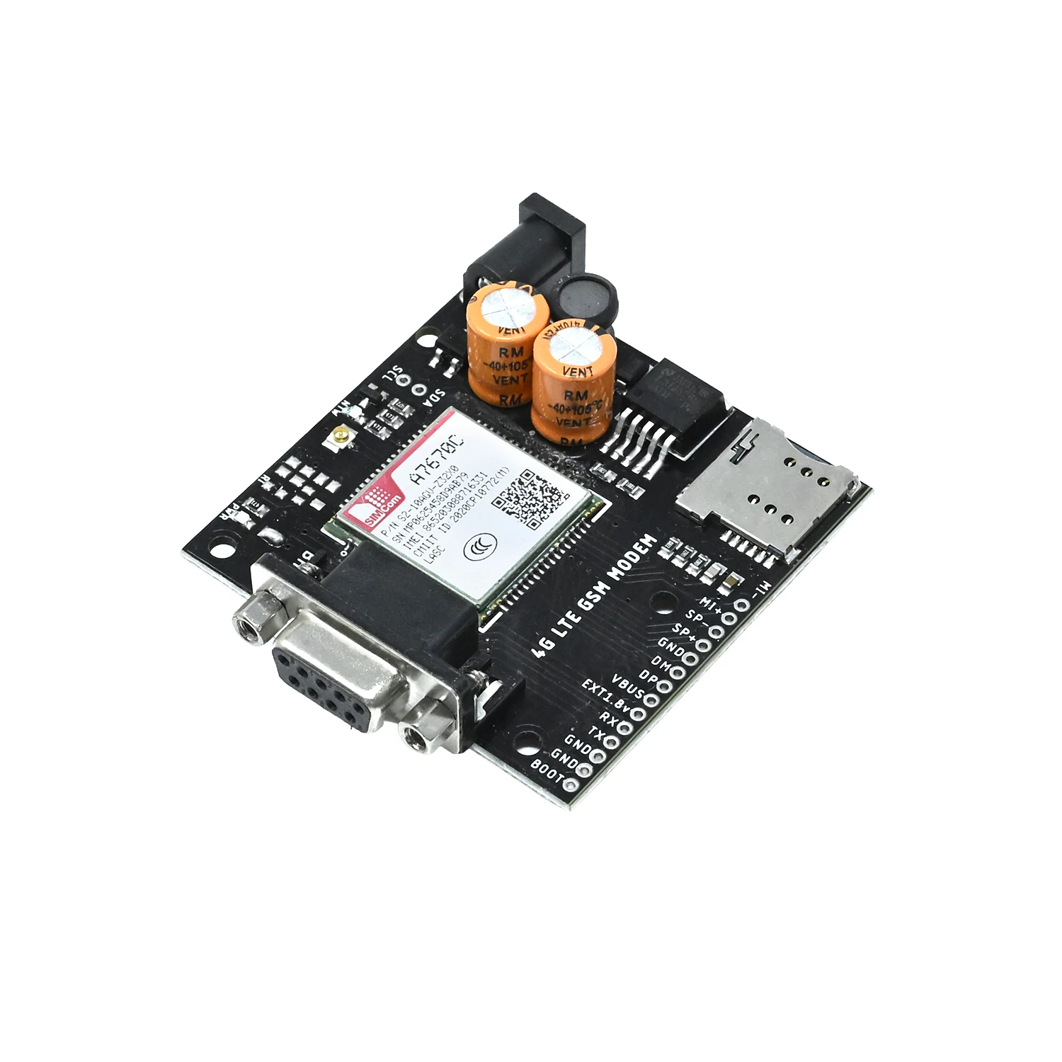 SIM A7670C 4G LTE Development Board with 4G Flex Antenna-image-1