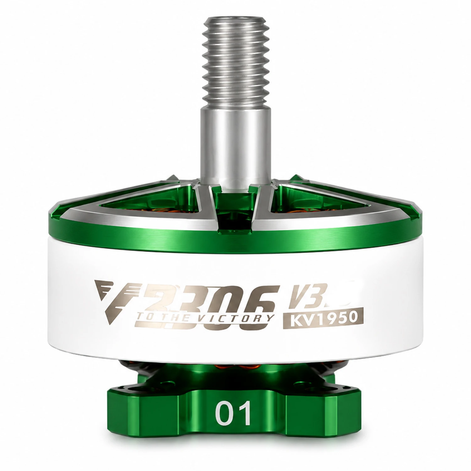 T Motor Velox V2306 V3.0 5"Freestyle Fpv Racing Drone Motor 4-6S Green+White 1950 KV-image-10