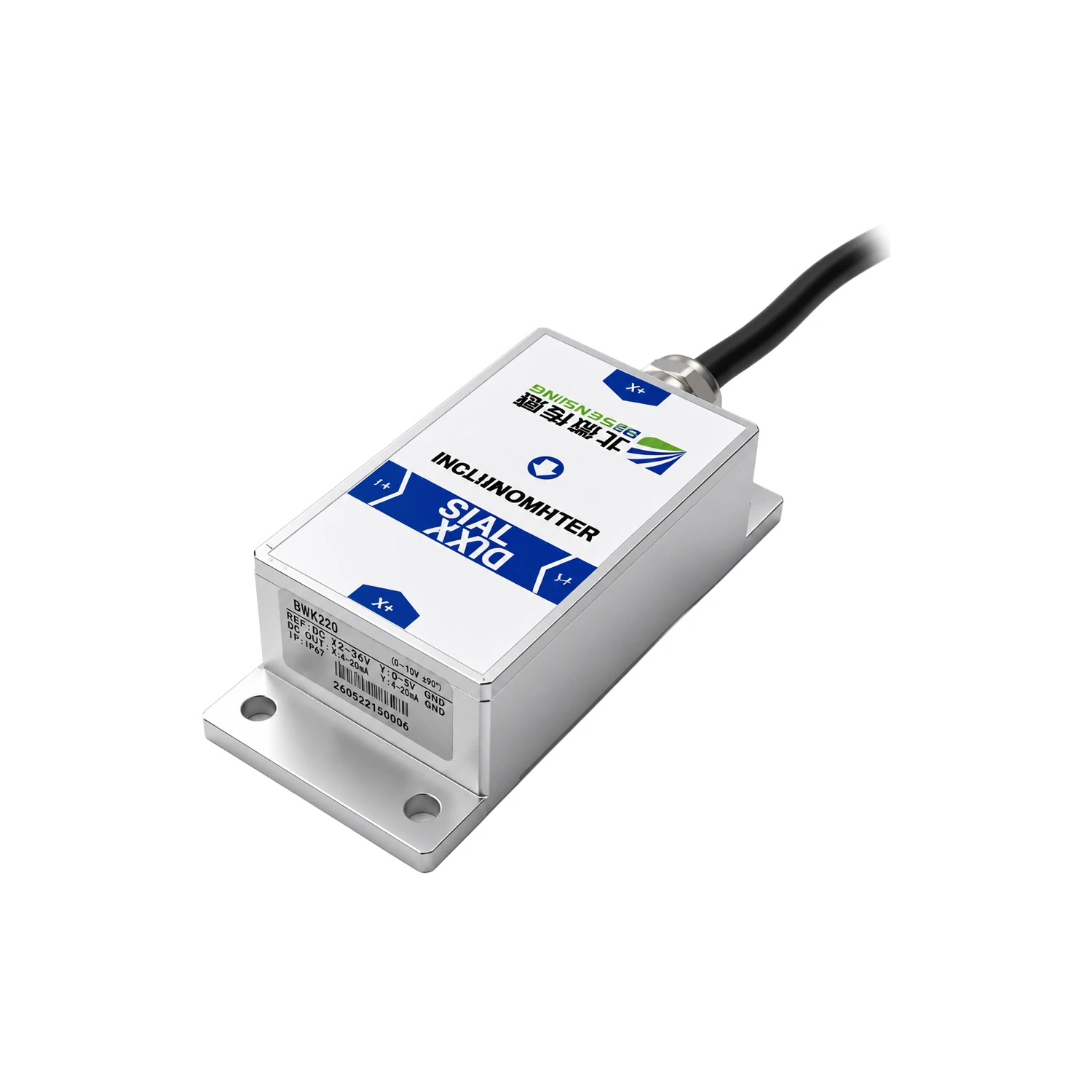BWSENSING BWK220, Dual-Axis Inclinometer, 0~10V, ±90° , Tilt Sensor, 0.2° Accuracy, MEMS-image-43