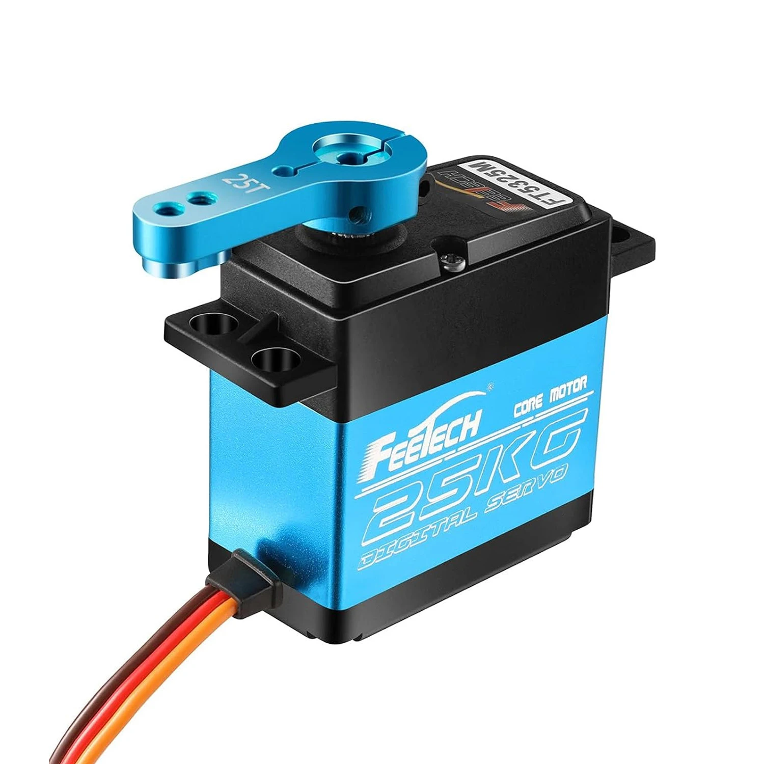 Waterproof FEETECH FT5325M Torque 25Kg 7.4V 180 Degree High Speed Metal Gear Digital Servo Motor-picture-45
