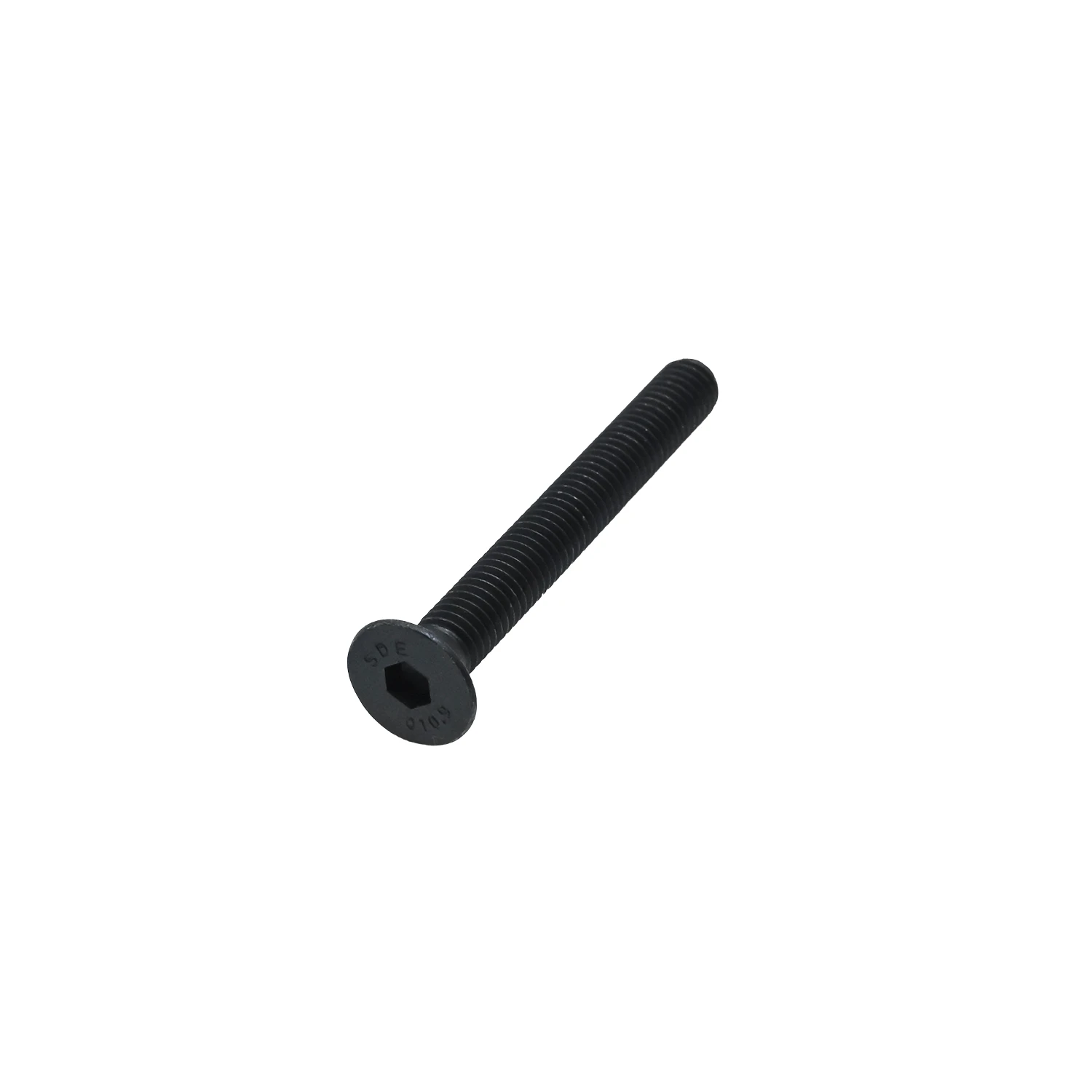 EasyMech M6 X 50mm Hex (Allen) CSK High Tensile(10.9) Black Oxide Screw (Dia. 6mm, Length 50mm)-image-31