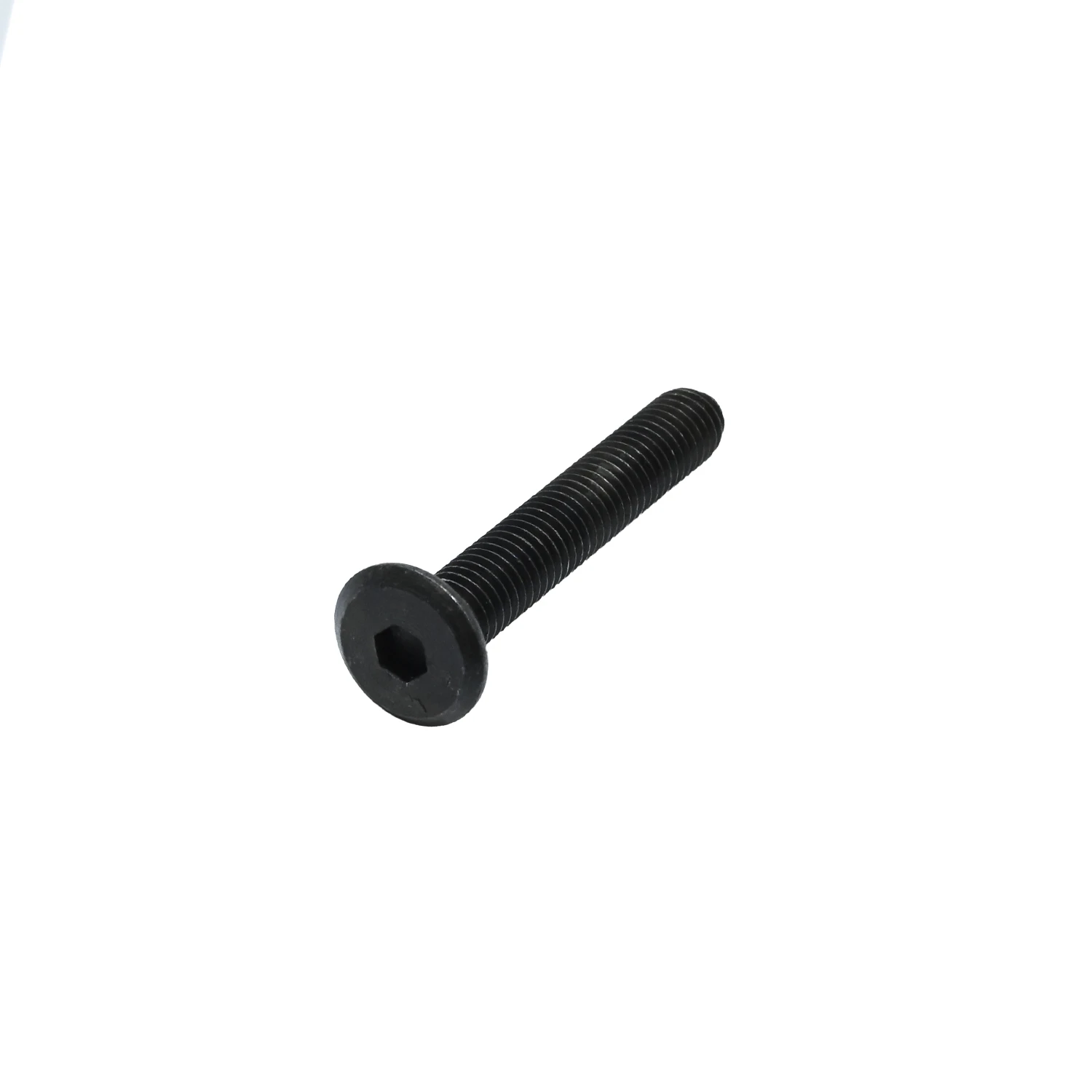 EasyMech M8 X 50mm Hex (Allen) JCBC High Tensile 12.9 Black Oxide Screw (Dia: 8mm, Length: 50mm)-image-2