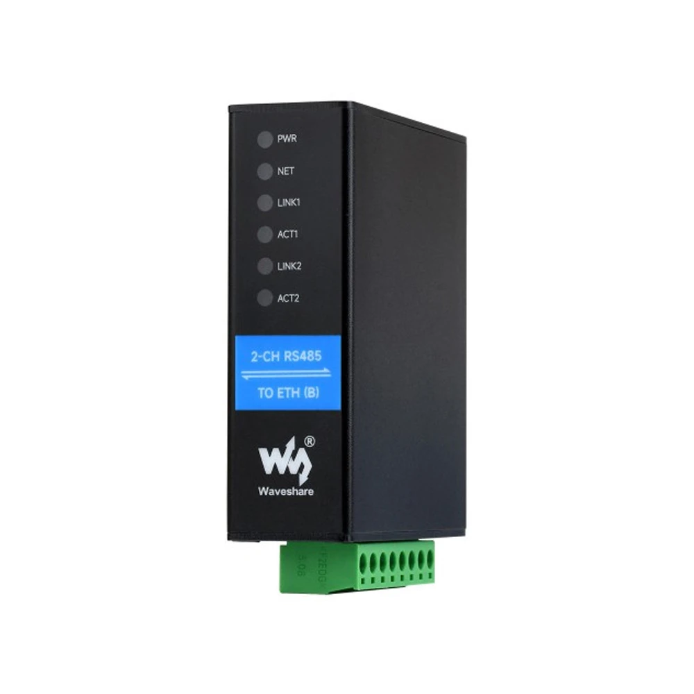 Waveshare 24962 2-Ch RS485 to RJ45 Ethernet Serial Server | Dual Channels Independent Operation | Dual Ethernet Ports-picture-21