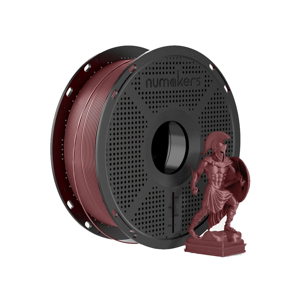 Numakers PLA- Metallic 1.75mm- Burnished Copper Filament 1kg with Spool-image-14