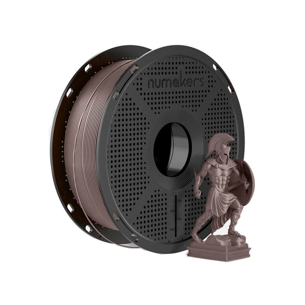 Numakers PLA- Metallic 1.75mm- Sunset Bronze Filament 1kg with Spool-picture-27