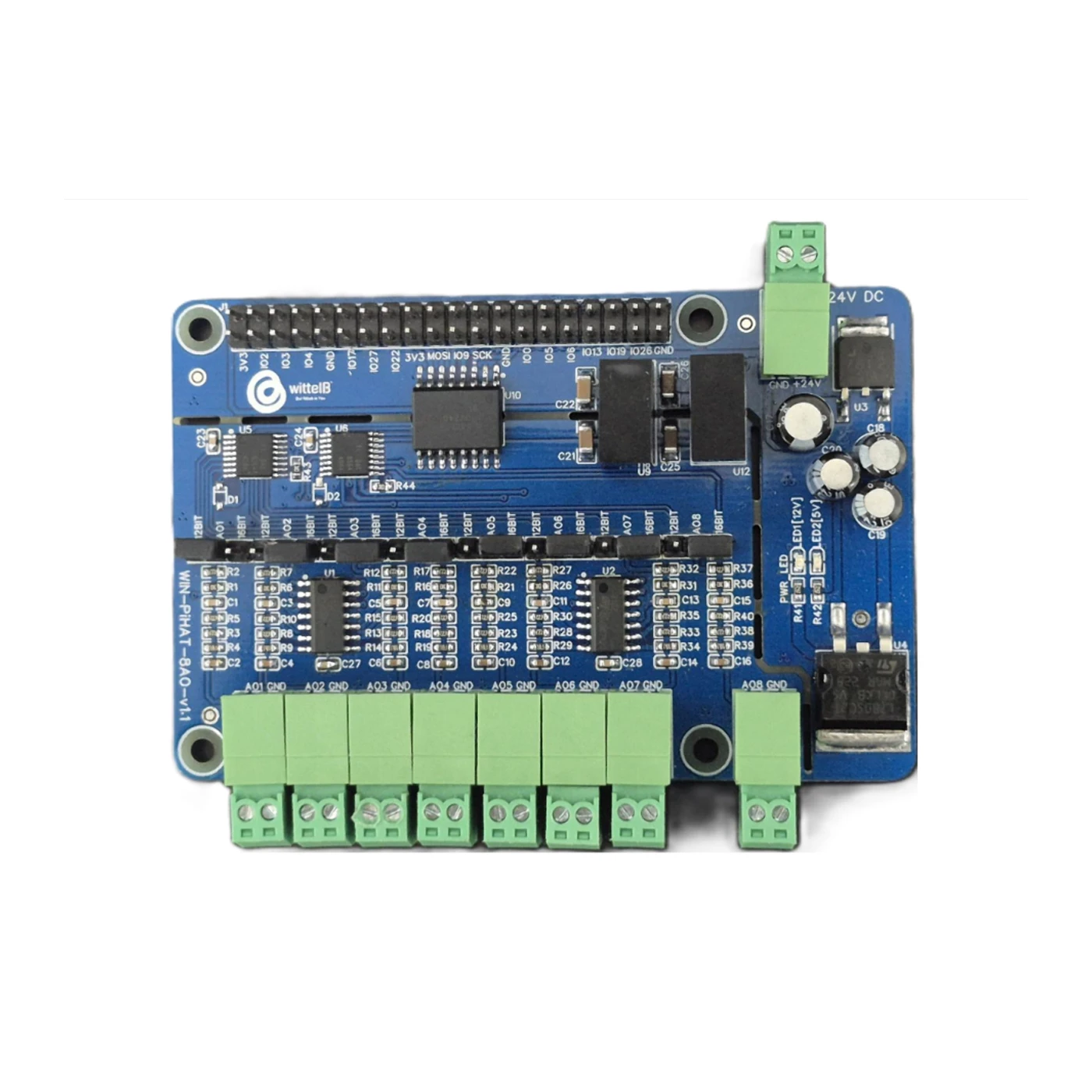 WIN-PIHAT-8AO 8-Channel Analog Output Raspberry Pi HAT-picture-25