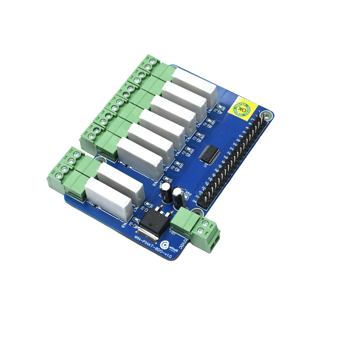 WIN-PIHAT-8DO 8-Channel Digital Output Raspberry Pi HAT-picture-13