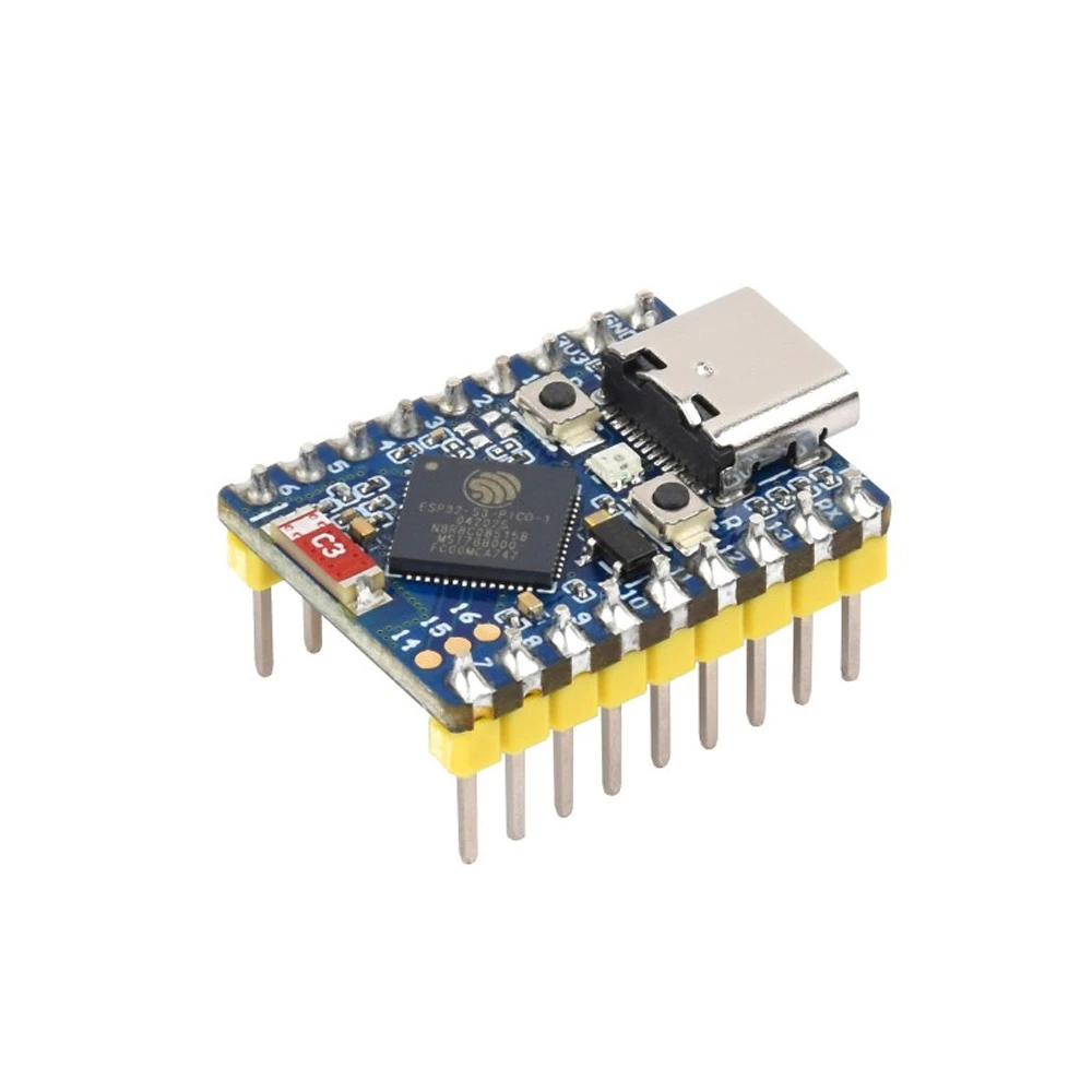 Waveshare ESP32-S3 Mini Development Board based on ESP32-S3-PICO-1-N8R8 8MB Flash & 8MB PS RAM with pre-soldered header-picture-15