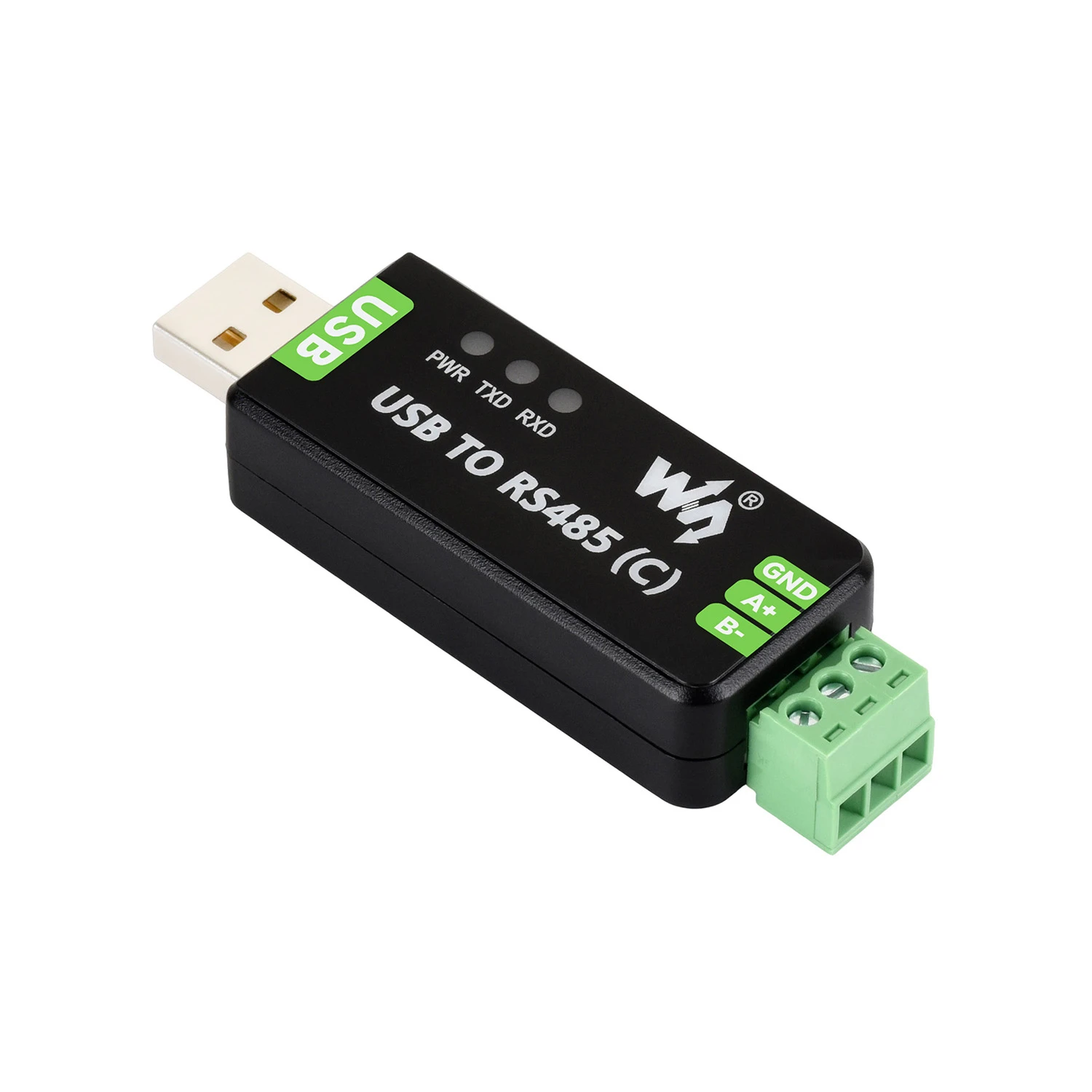 Waveshare USB To RS485 (C) Industrial Grade Isolated Bidirectional Converter, FT232RNL Chip, Onboard Isolated Transceiver And TVS, Up To 1.2km RS485 Transmission Distance-image-36