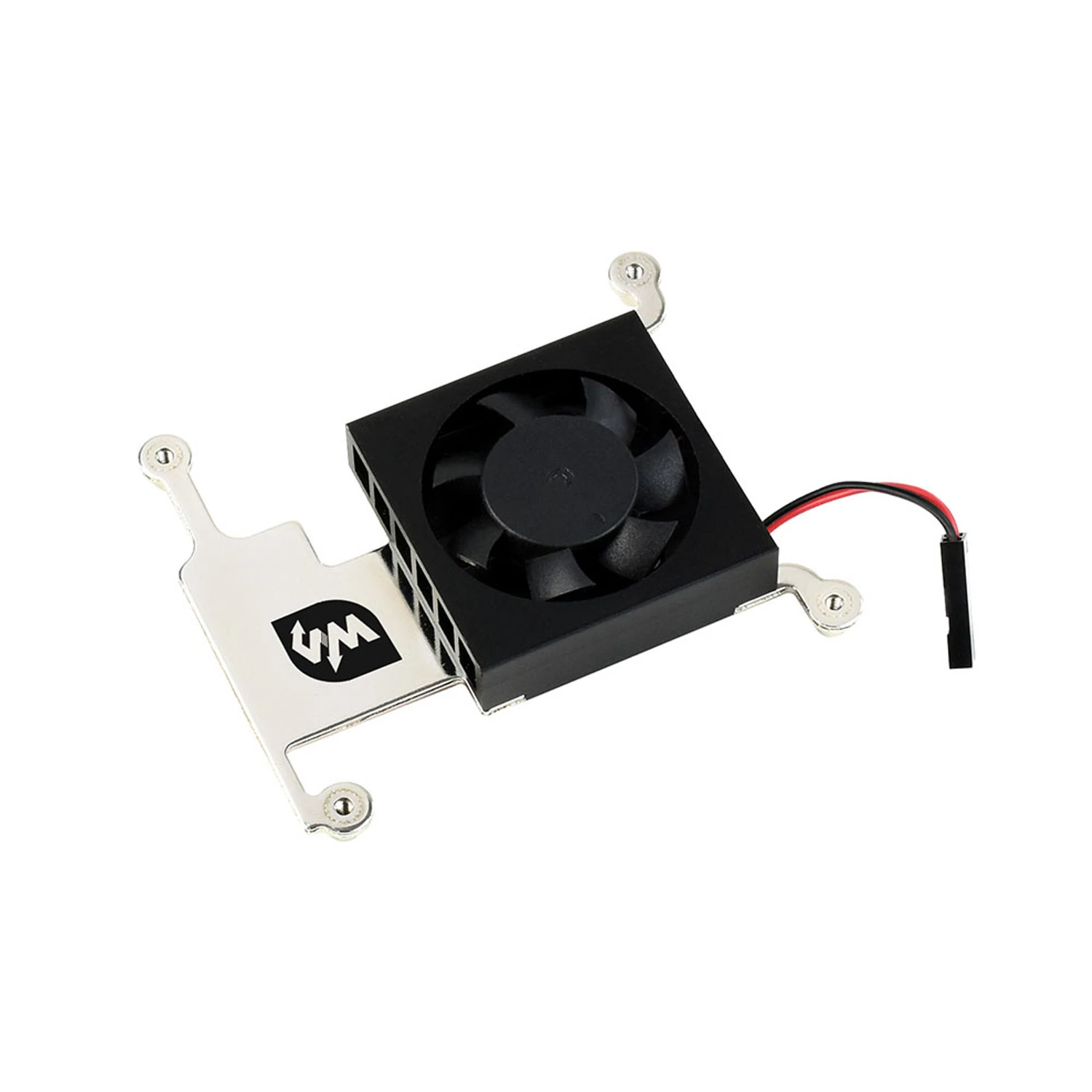 Waveshare Low-Profile CPU Cooling Fan for Raspberry Pi 4B/3B+/3B, with Aluminum Alloy Bracket without GPIO Adapter-picture-23
