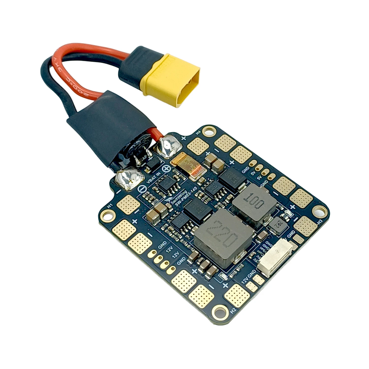 SwiftWing PM03-14S Integrated Power Module & Power Distribution Board (3S–14S, 120A)-image-3