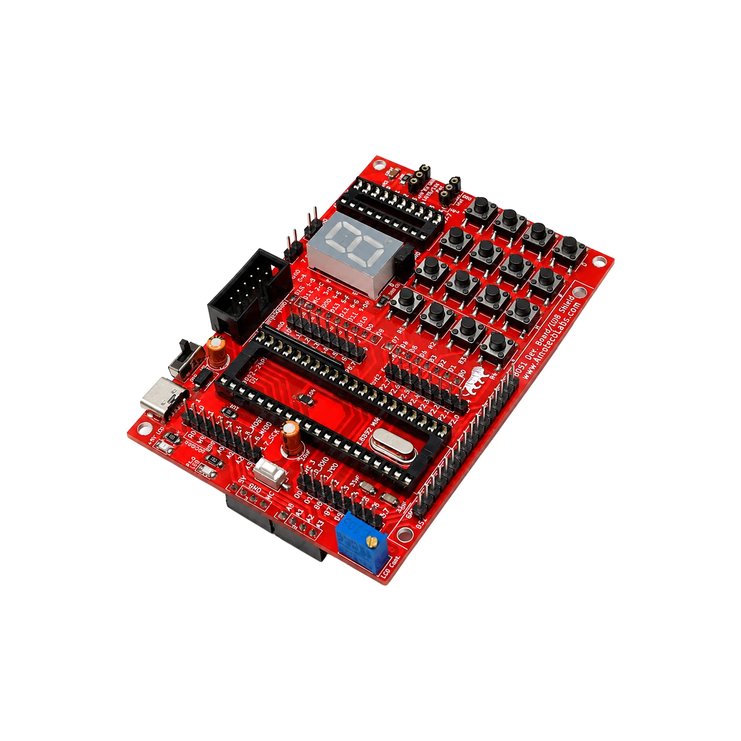 Amotech Labs - 8051 Development Board (Only Board)-image-3