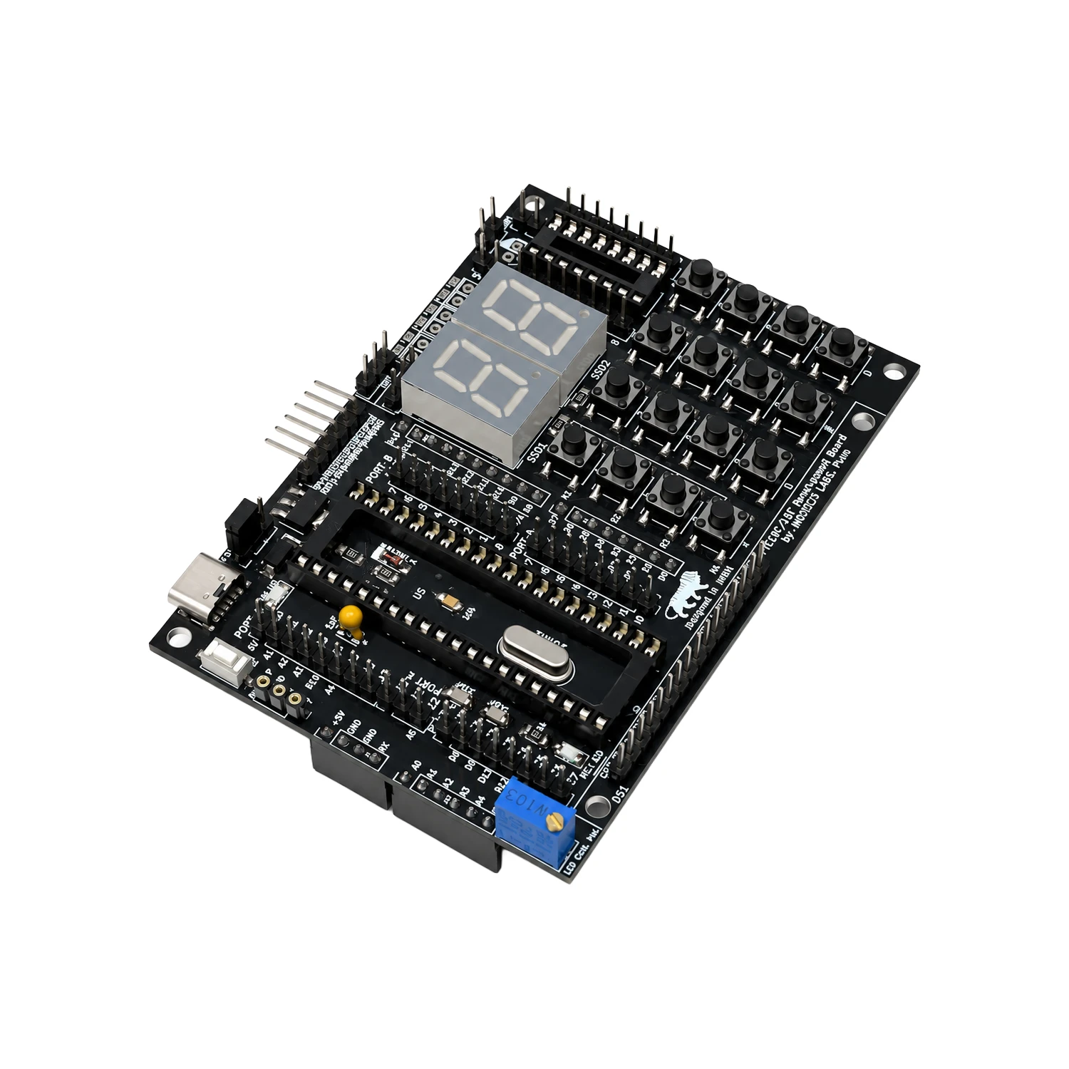 Amotech Labs - PIC18F/16F Development Board (Only Board)-picture-27