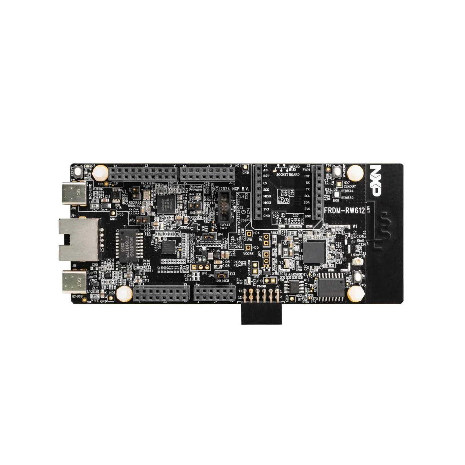 NXP FRDM-RW612 RW612ET RW61x 32-bit ARM Cortex-M33 Development Board with USB Cable-picture-18