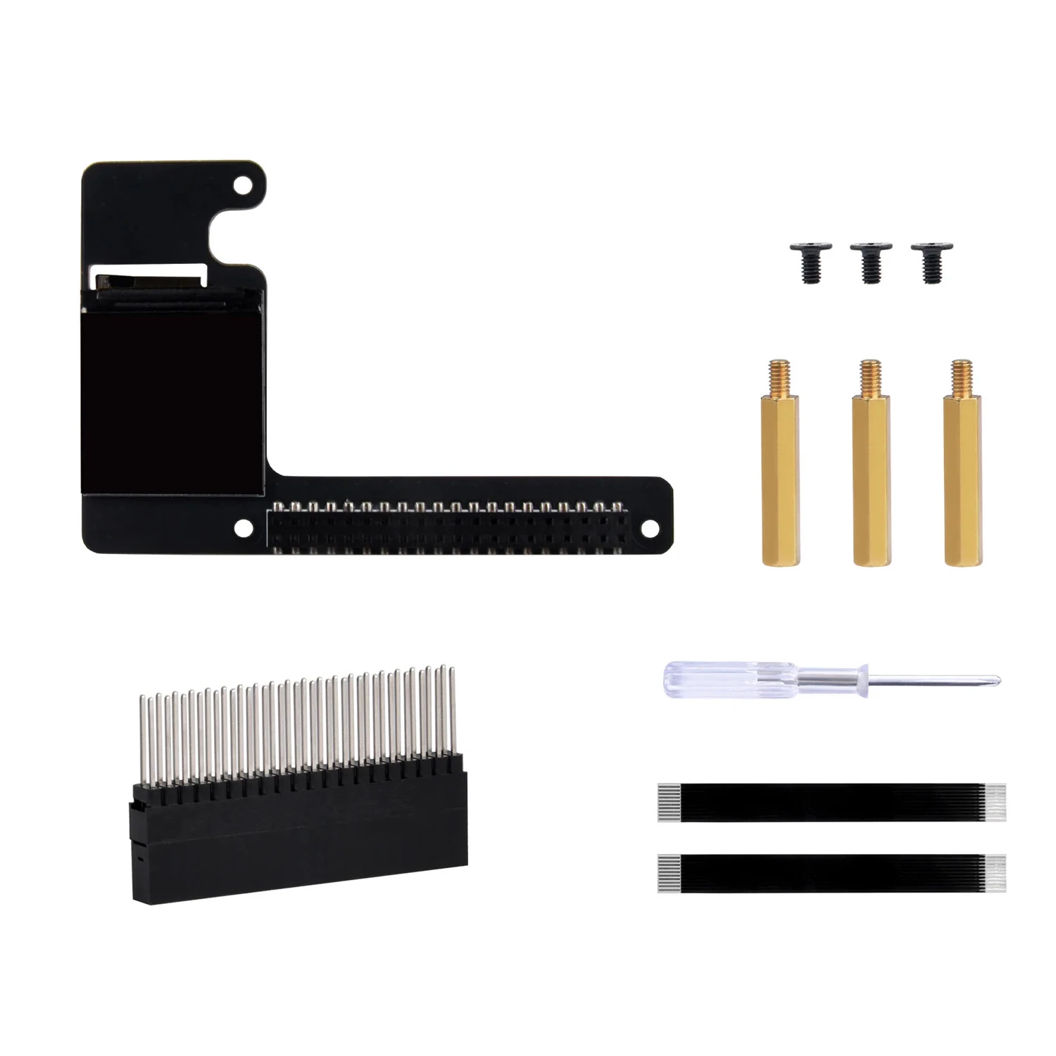 52Pi 1.3" LCD TFT Display Module 240X240 Pixel RGB-Color Screen L-shaped Expansion Board for UPS Gen 6-image-7