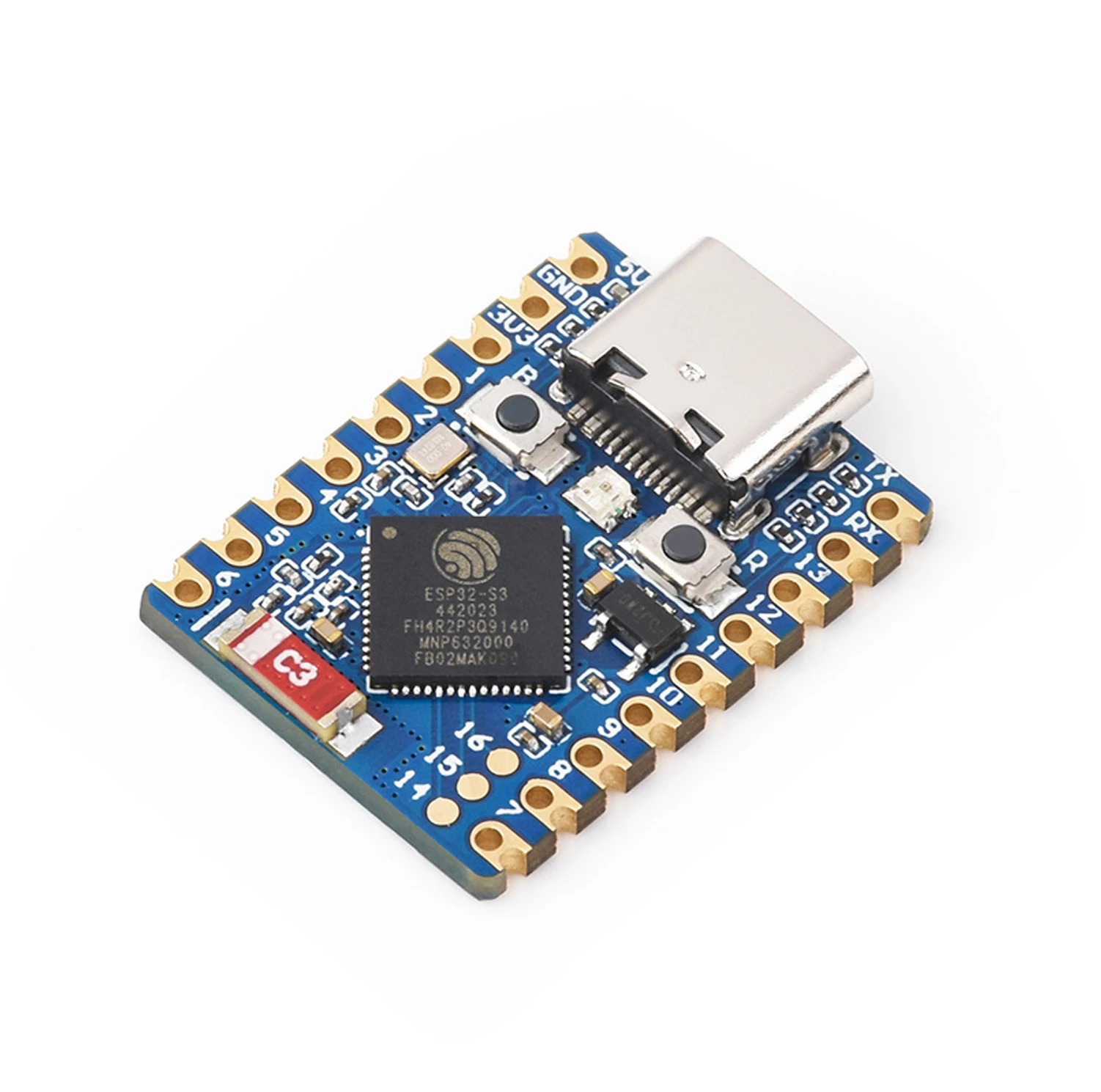 Waveshare ESP32-S3-Zero-N8R8 Mini Development Board, Based on ESP32-S3 Dual-Core Processor, 240MHz Running Frequency, 2.4GHz Wi-Fi & Bluetooth 5-picture-26