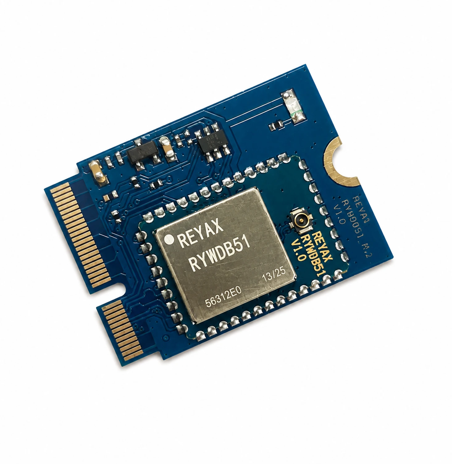 Reyax RYWDB51_M2 Industrial grade 2.4GHz and 5GHz Wi-Fi 6 and BLE5.4 SDIO/SPI Interface M.2 card-image-2