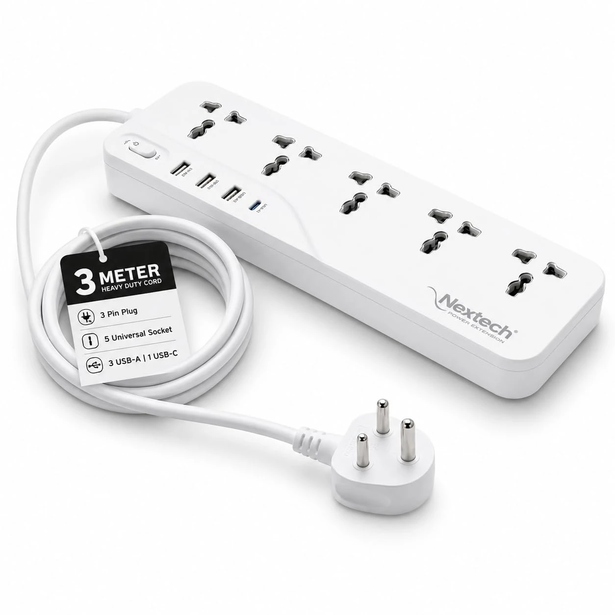 Nextech 9 in 1 PDQC Charger + Spike Buster-image-22
