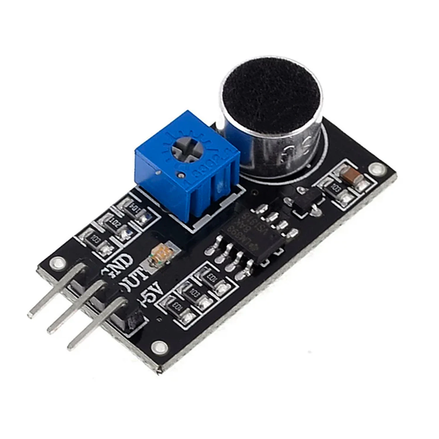 LM393 Sound Detection Sensor Module Black-picture-26