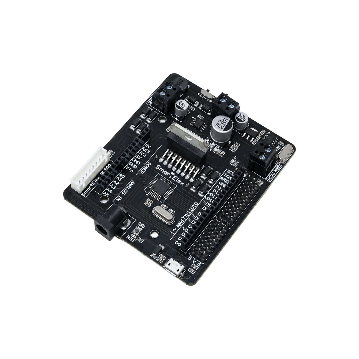 SmartElex L298N Motor Driver with Onboard Arduino Uno.-image-4