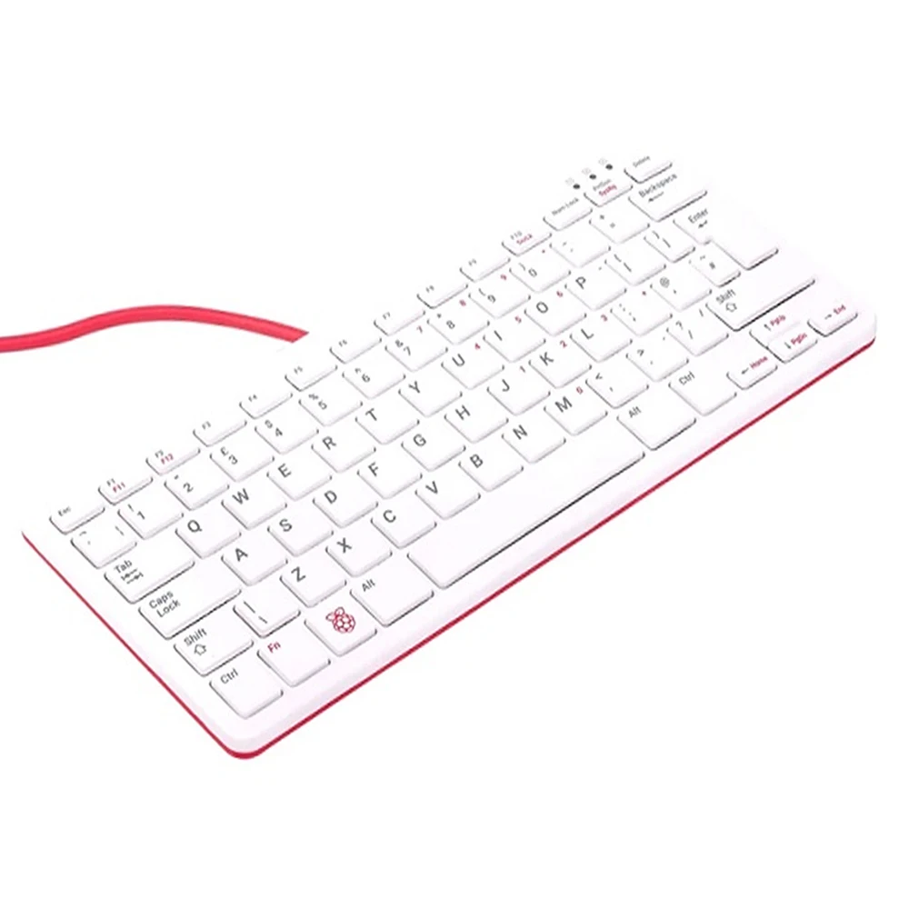 Official Raspberry Pi Keyboard, White/Red, US Layout-image-32