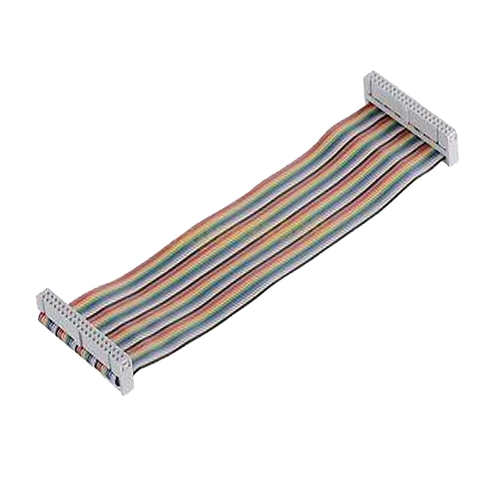 40 Pin Colorful Rainbow GPIO Female to Female Cable 20CM for Raspberry Pi-picture-38