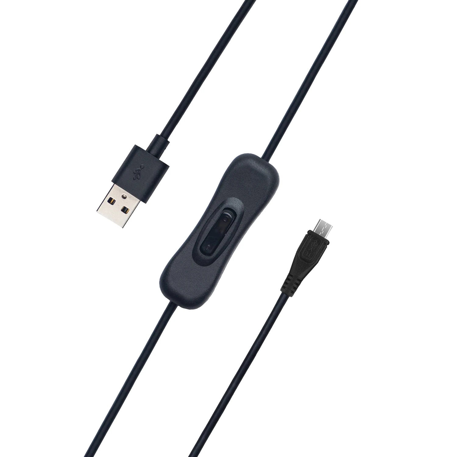 USB to Micro USB Cable 1.5 Meters Black With ON/OFF Switch Power Control For Raspberry Pi-picture-32